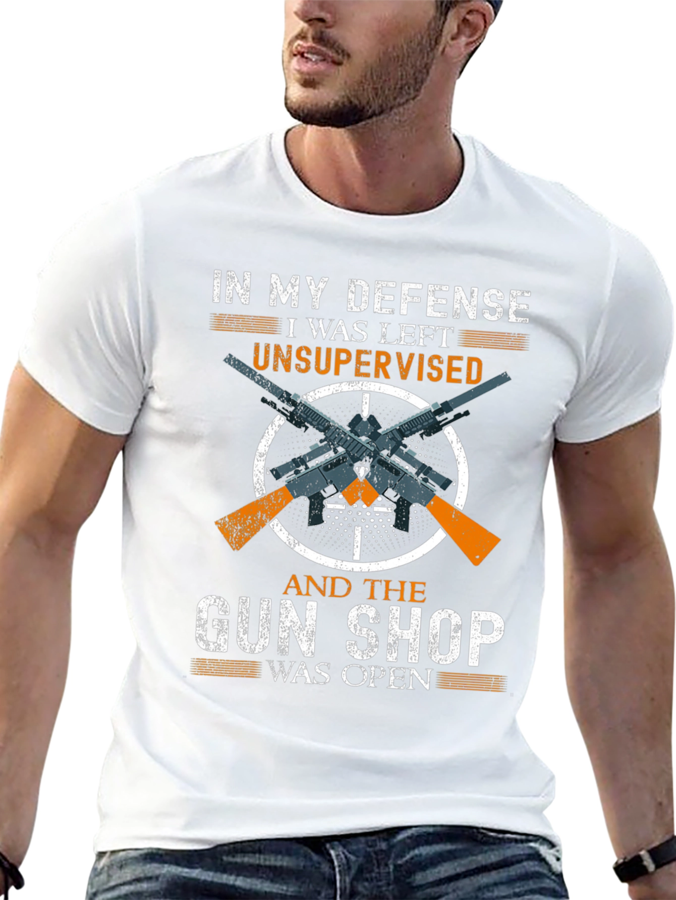 In My Defense Gun Shop Mens T-Shirt
