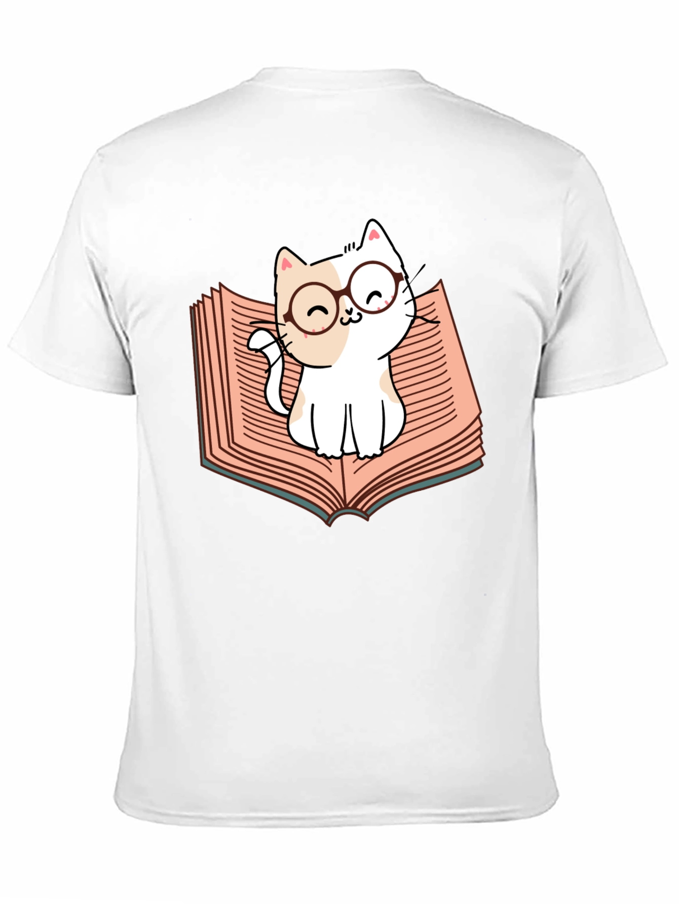 Bookish Cat T-Shirt - Reading Cat Tee