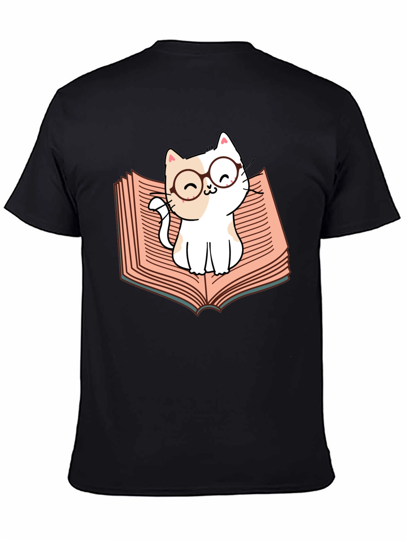 Bookish Cat T-Shirt - Reading Cat Tee