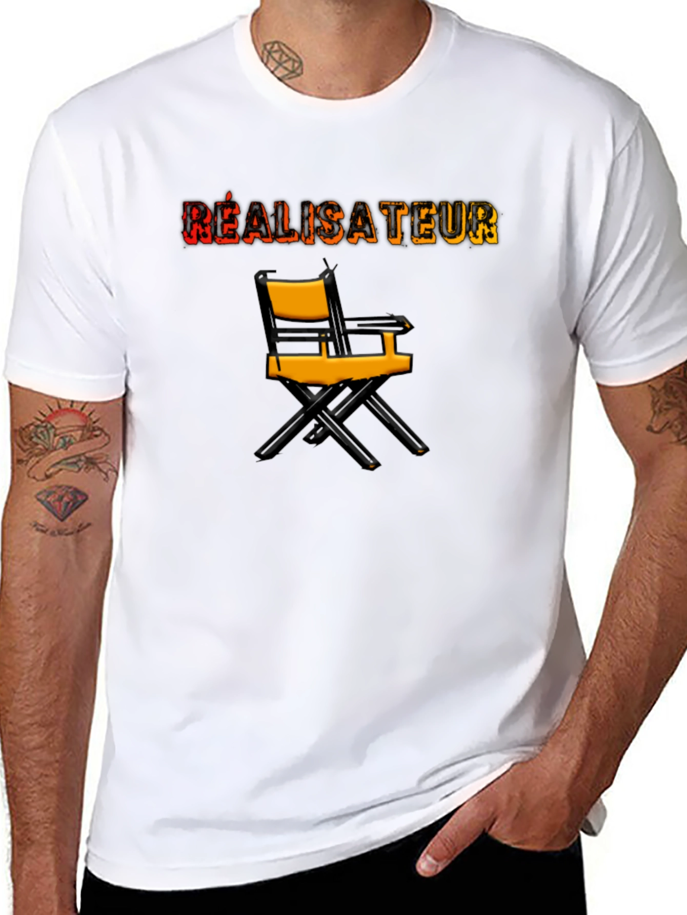 Réalisateur Directors Chair Graphic Tee