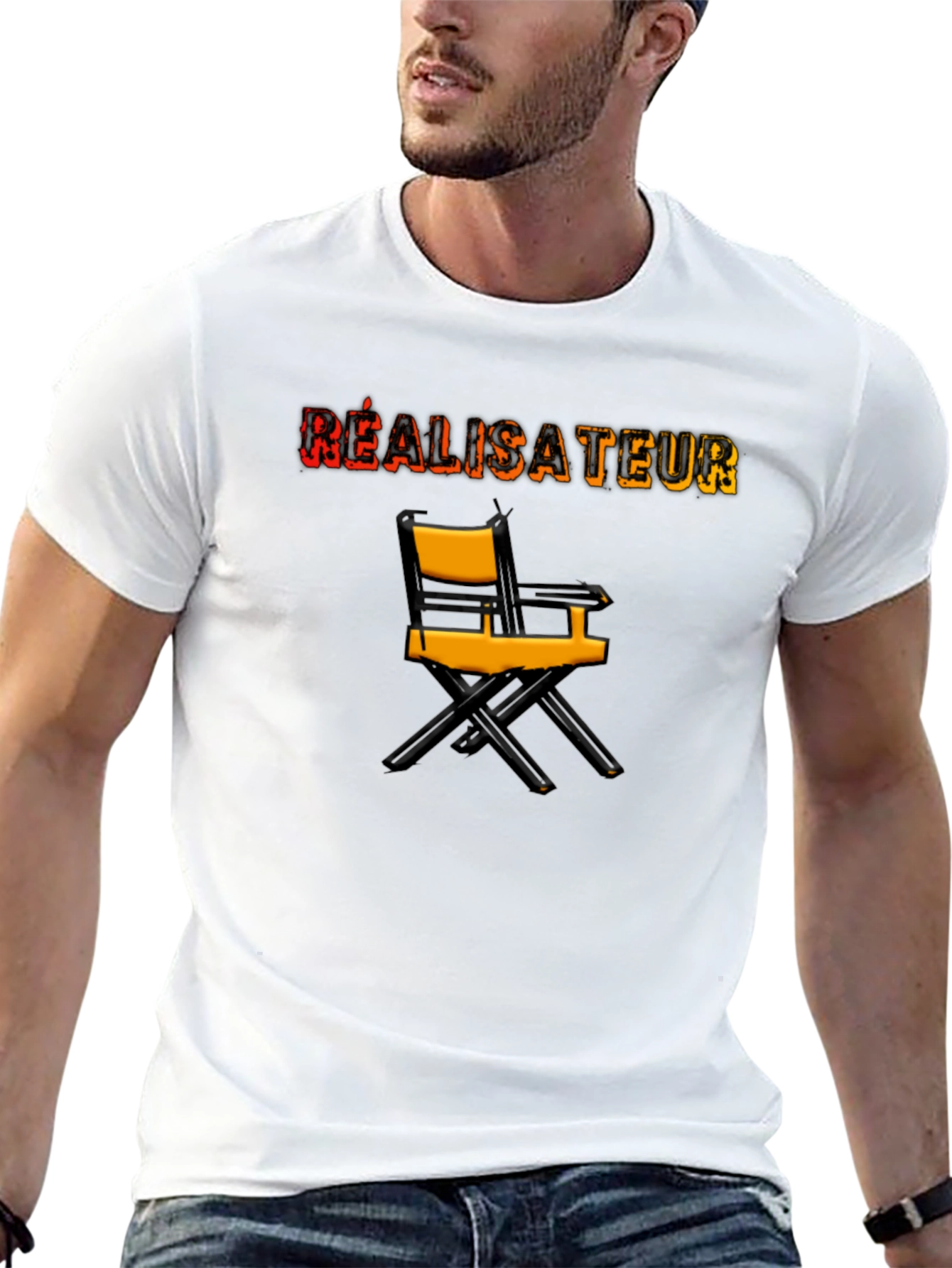 Réalisateur Directors Chair Graphic Tee