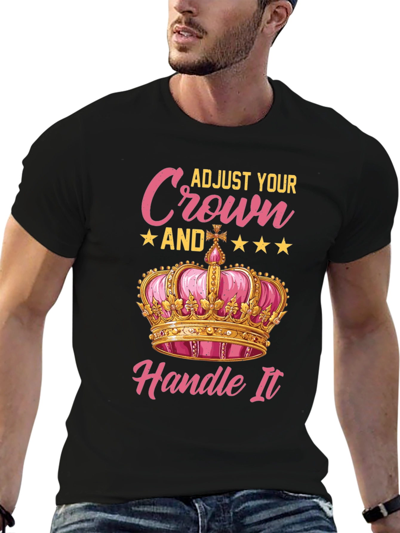 Adjust Your Crown Womens T-Shirt