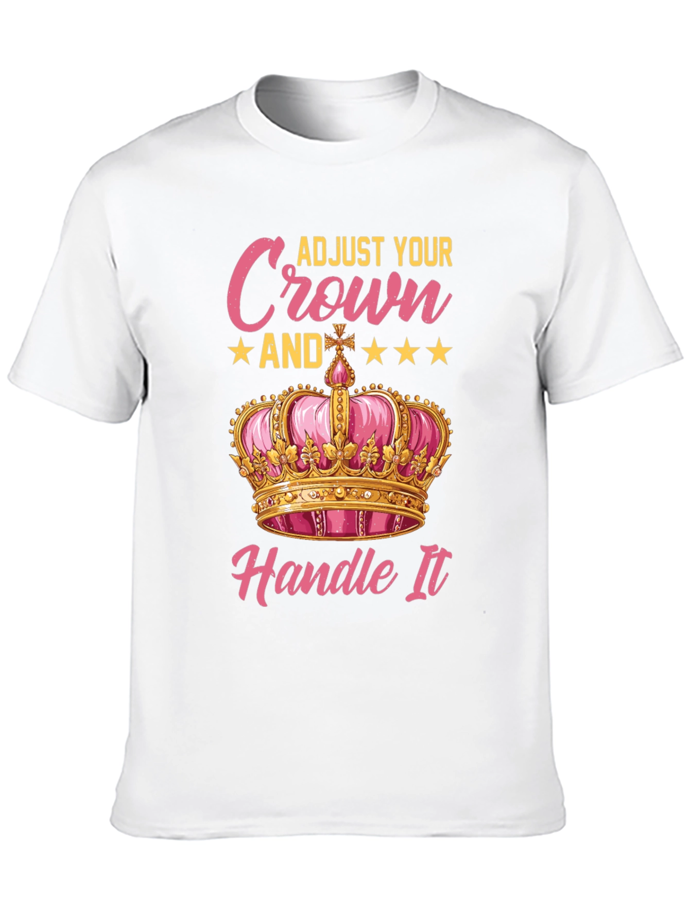 Adjust Your Crown Womens T-Shirt