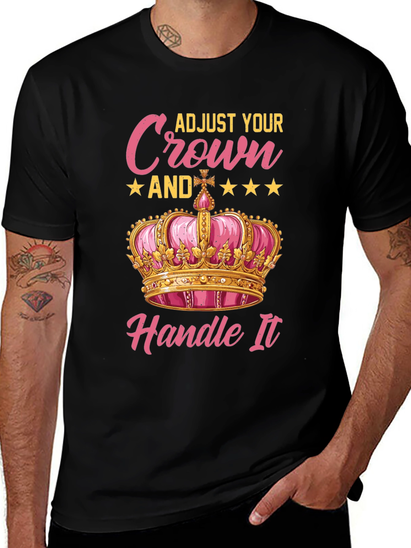 Adjust Your Crown Womens T-Shirt