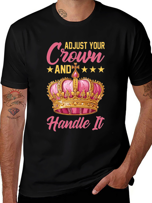 Adjust Your Crown Womens T-Shirt