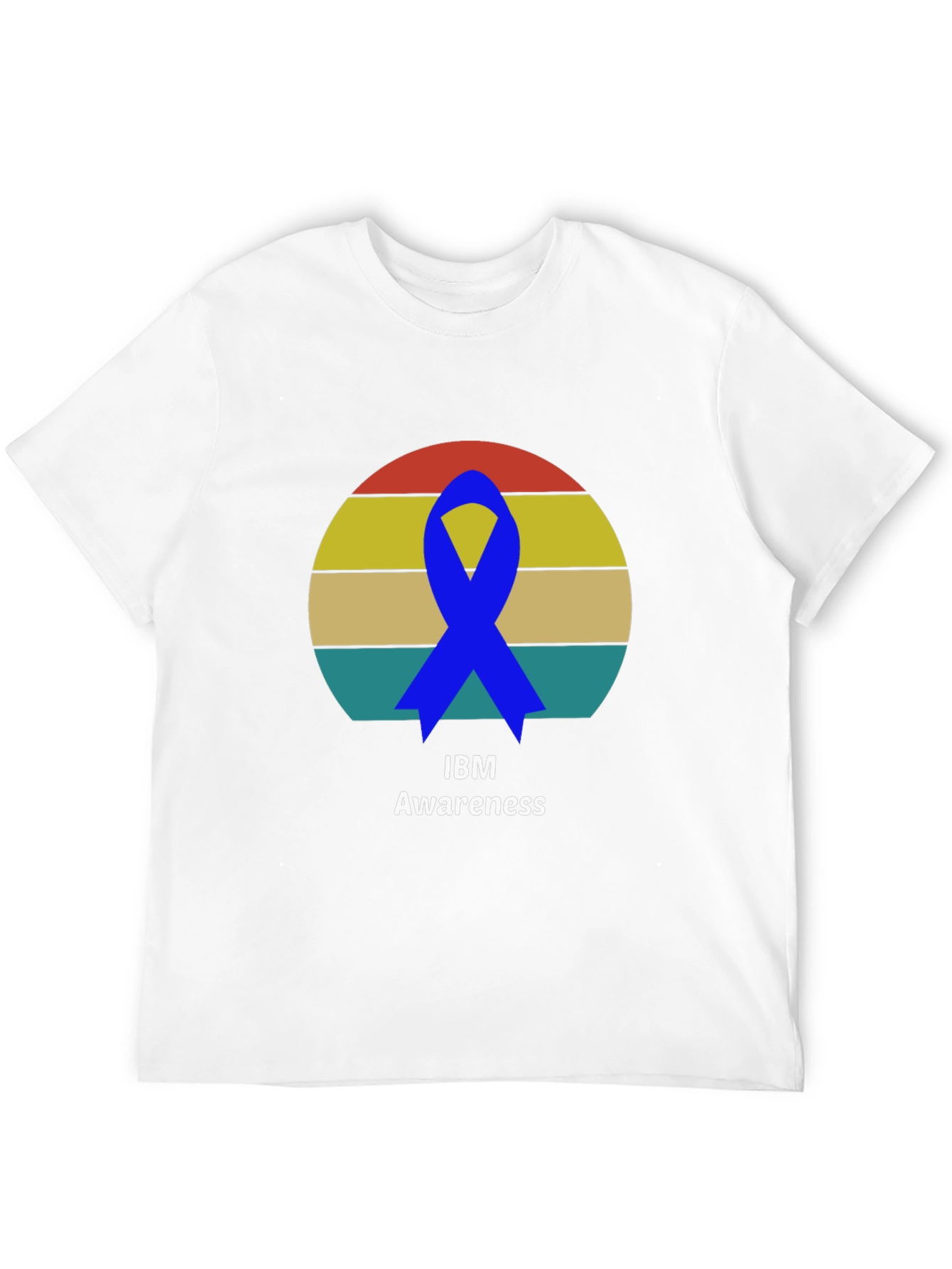 Awareness Ribbon Graphic Tee - Soft Cotton Blend