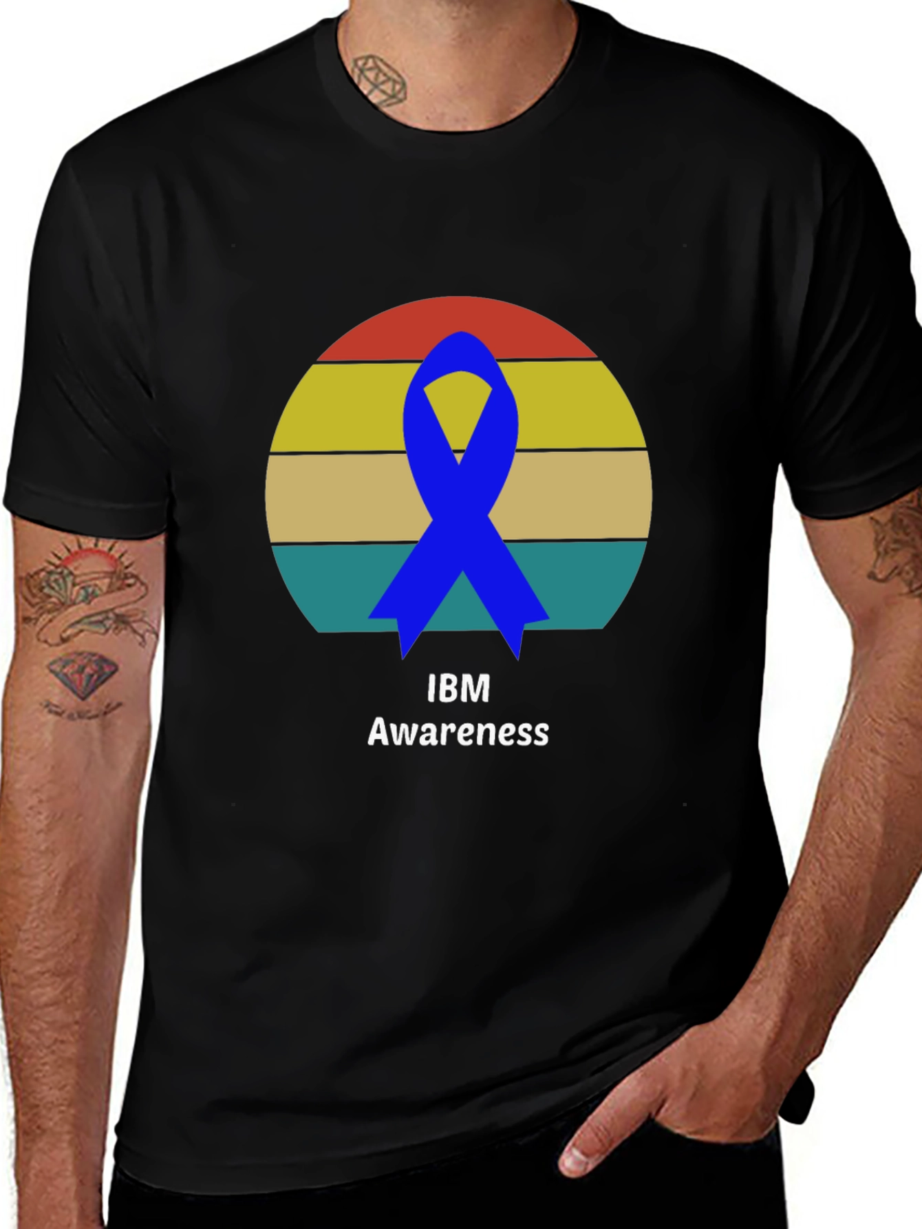 Awareness Ribbon Graphic Tee - Soft Cotton Blend