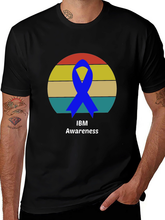 Awareness Ribbon Graphic Tee - Soft Cotton Blend