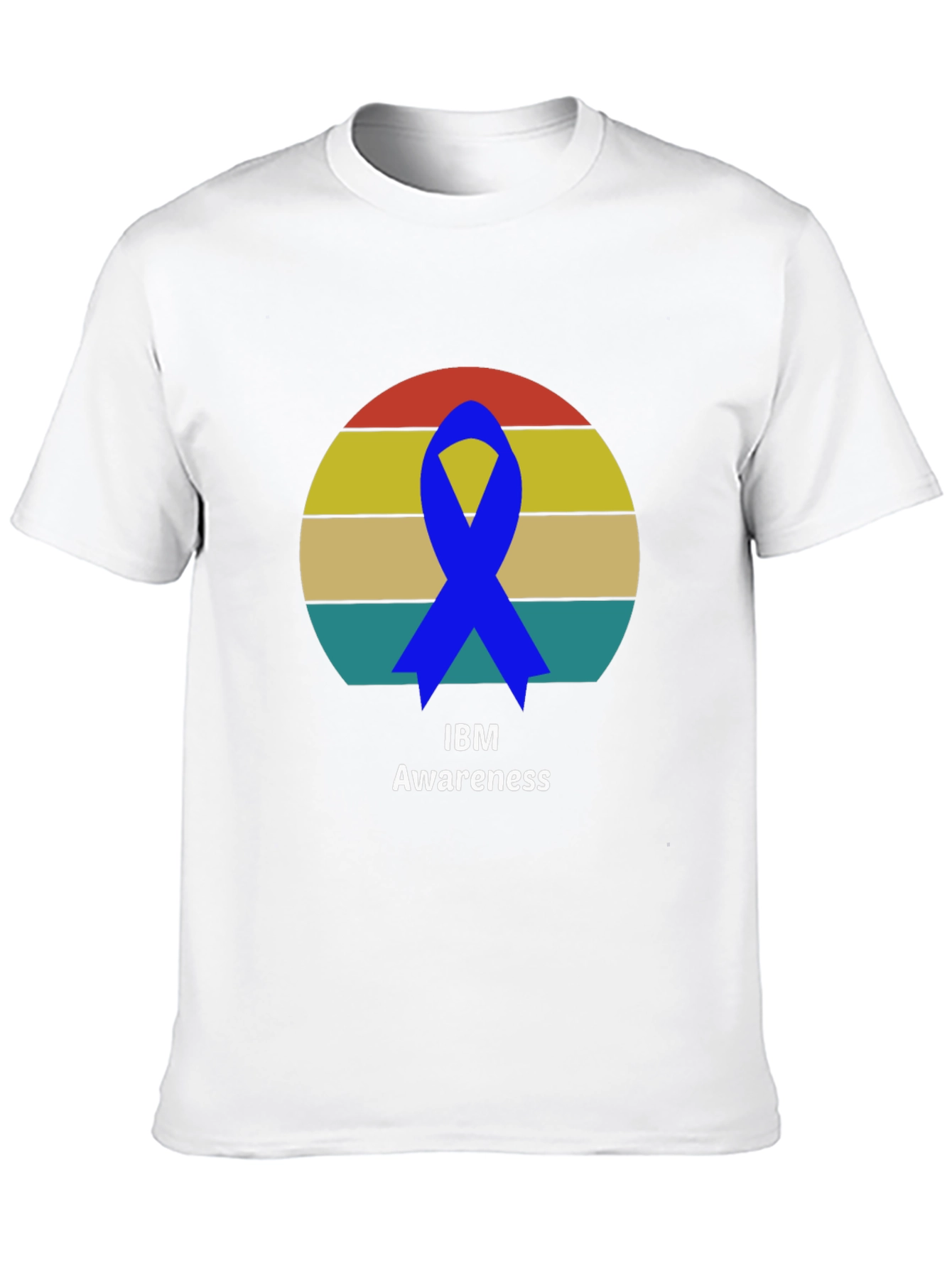 Awareness Ribbon Graphic Tee - Soft Cotton Blend