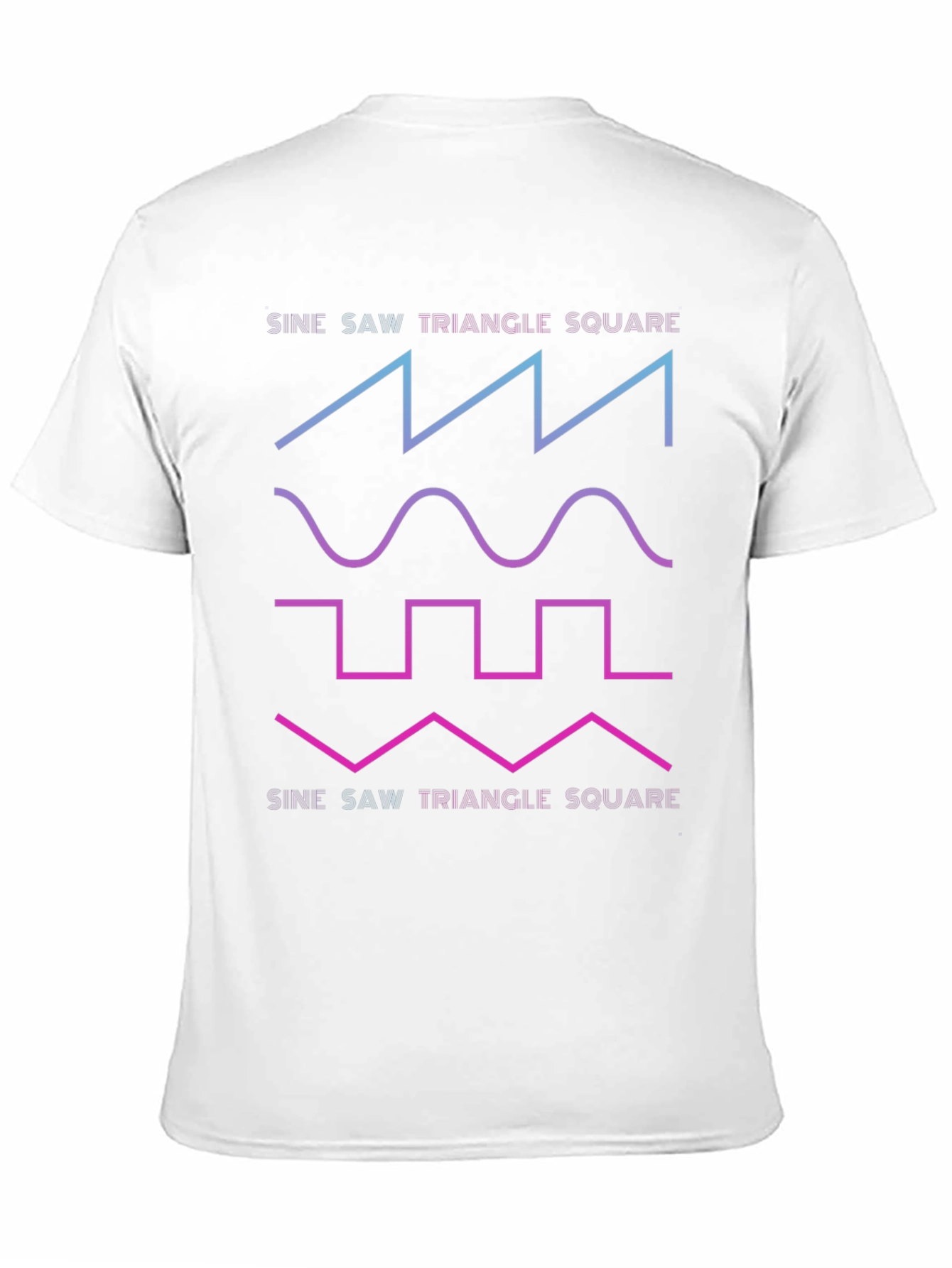 Sine Wave Graphic T-Shirt