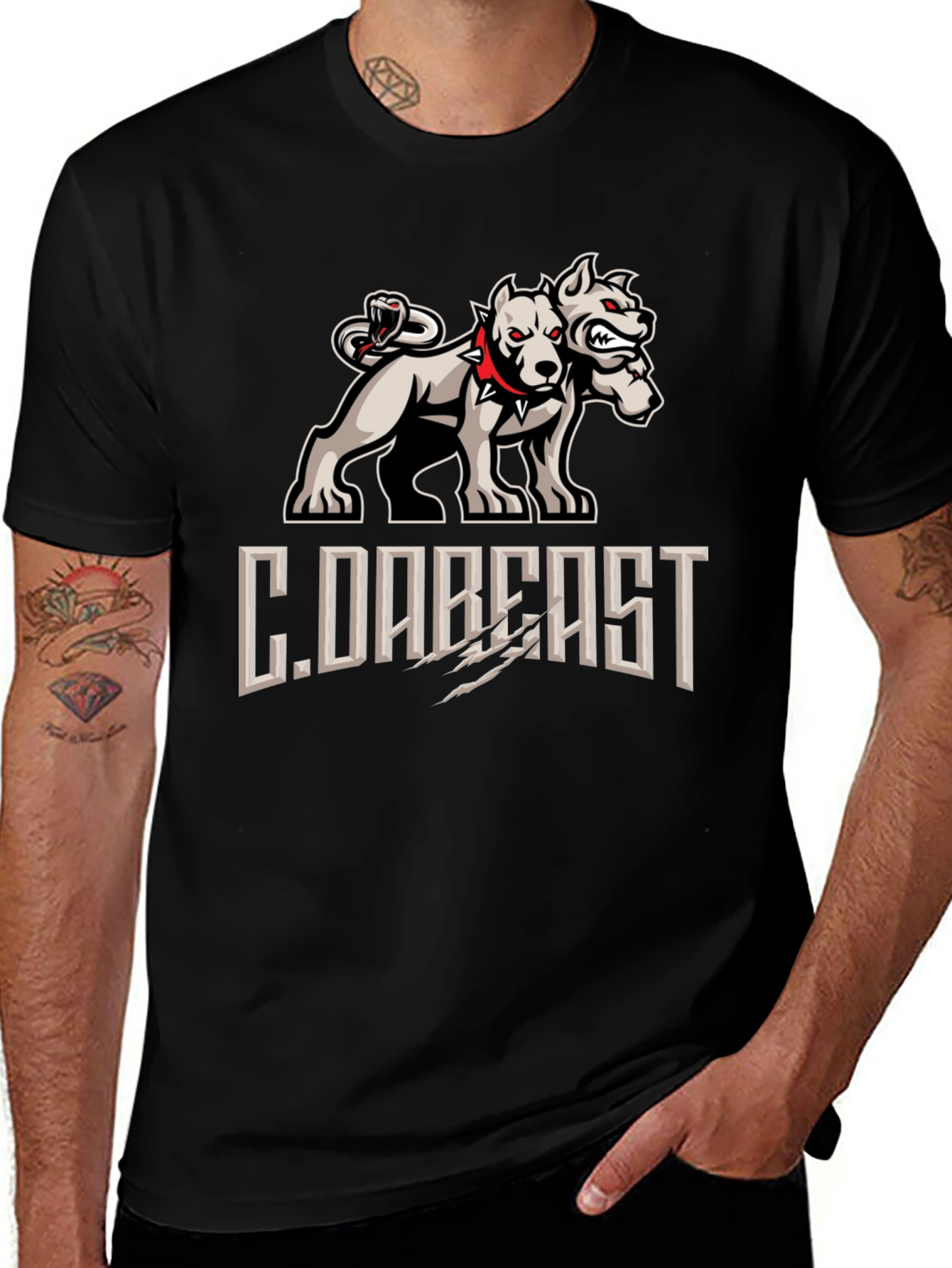 C. DABEAST T-Shirt: Graphic Print
