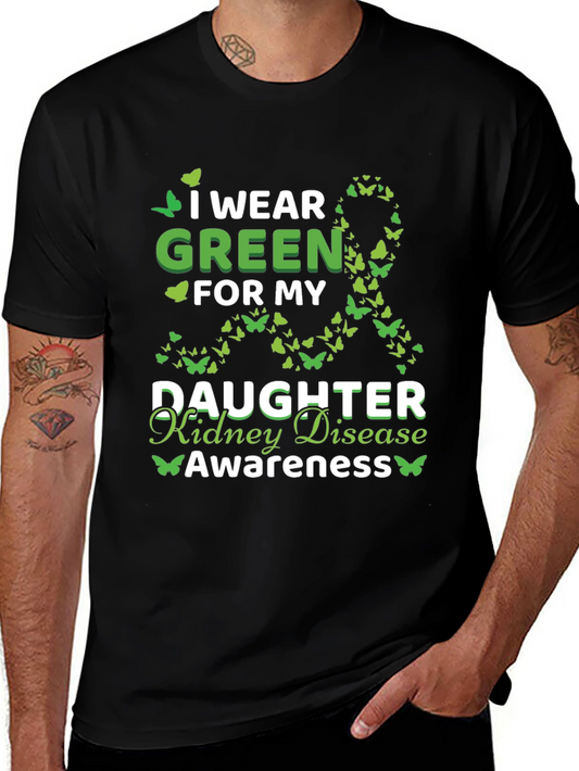 Green Kidney Disease Awareness T-Shirt