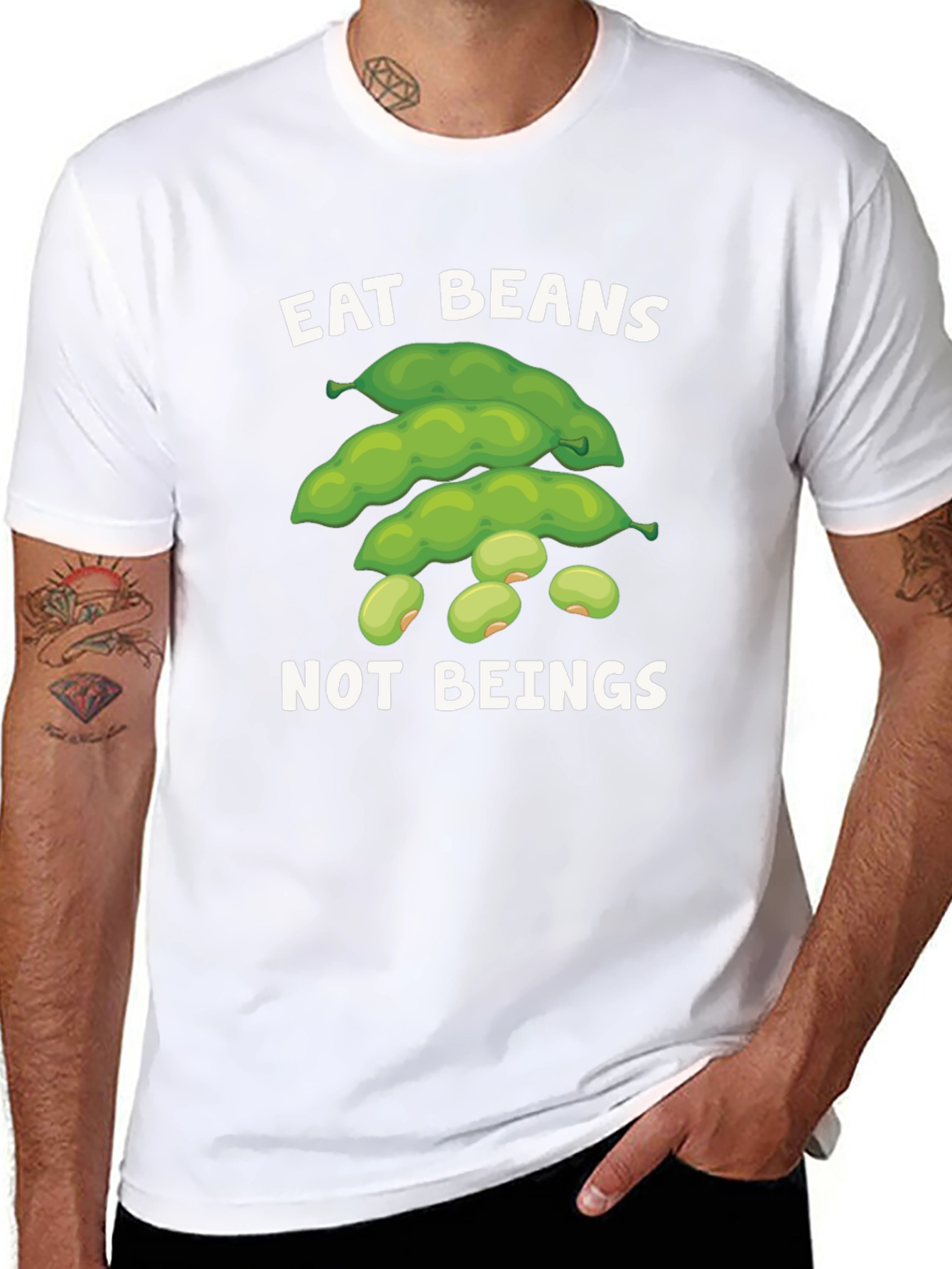 Eat Beans Not Beings T-Shirt
