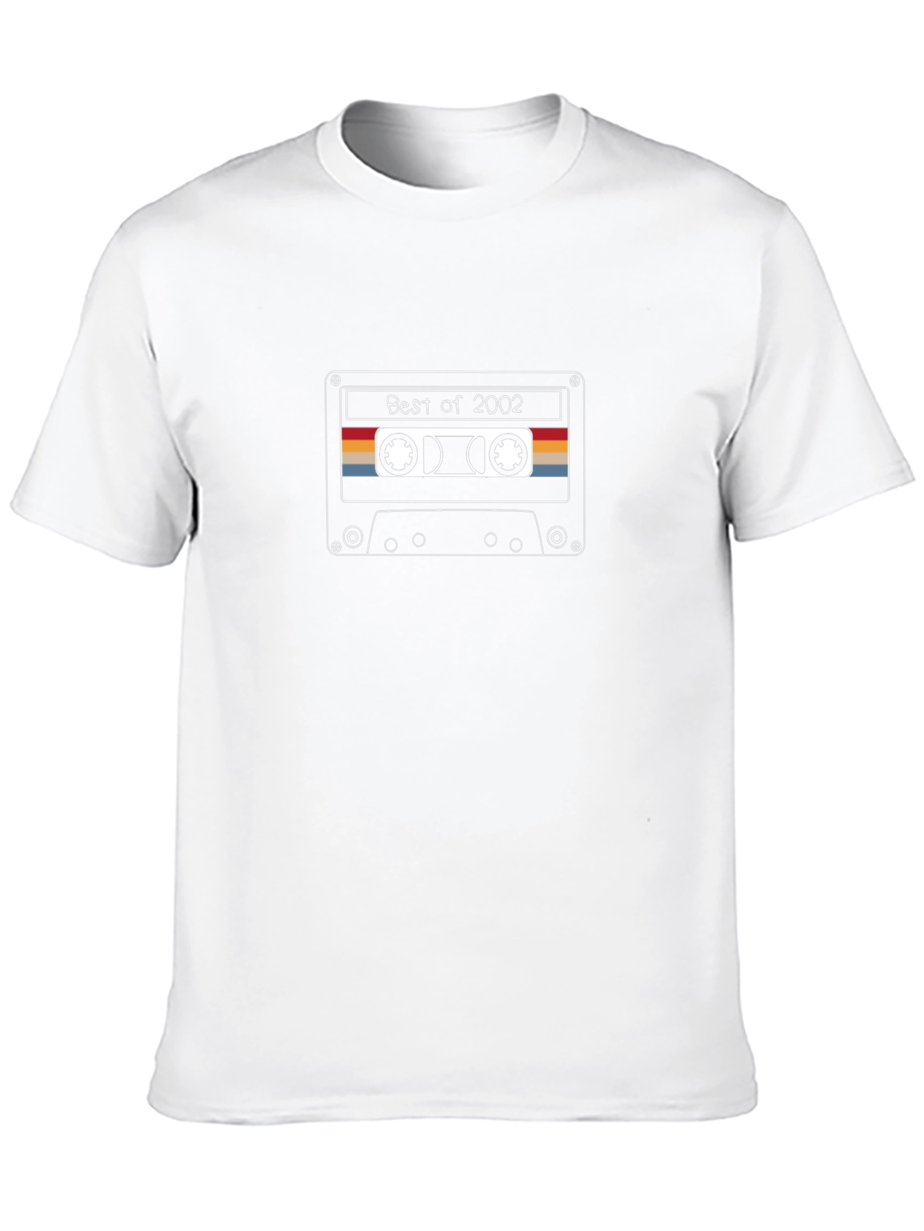 Retro Cassette Tape Best of 2002 Graphic T-Shirt