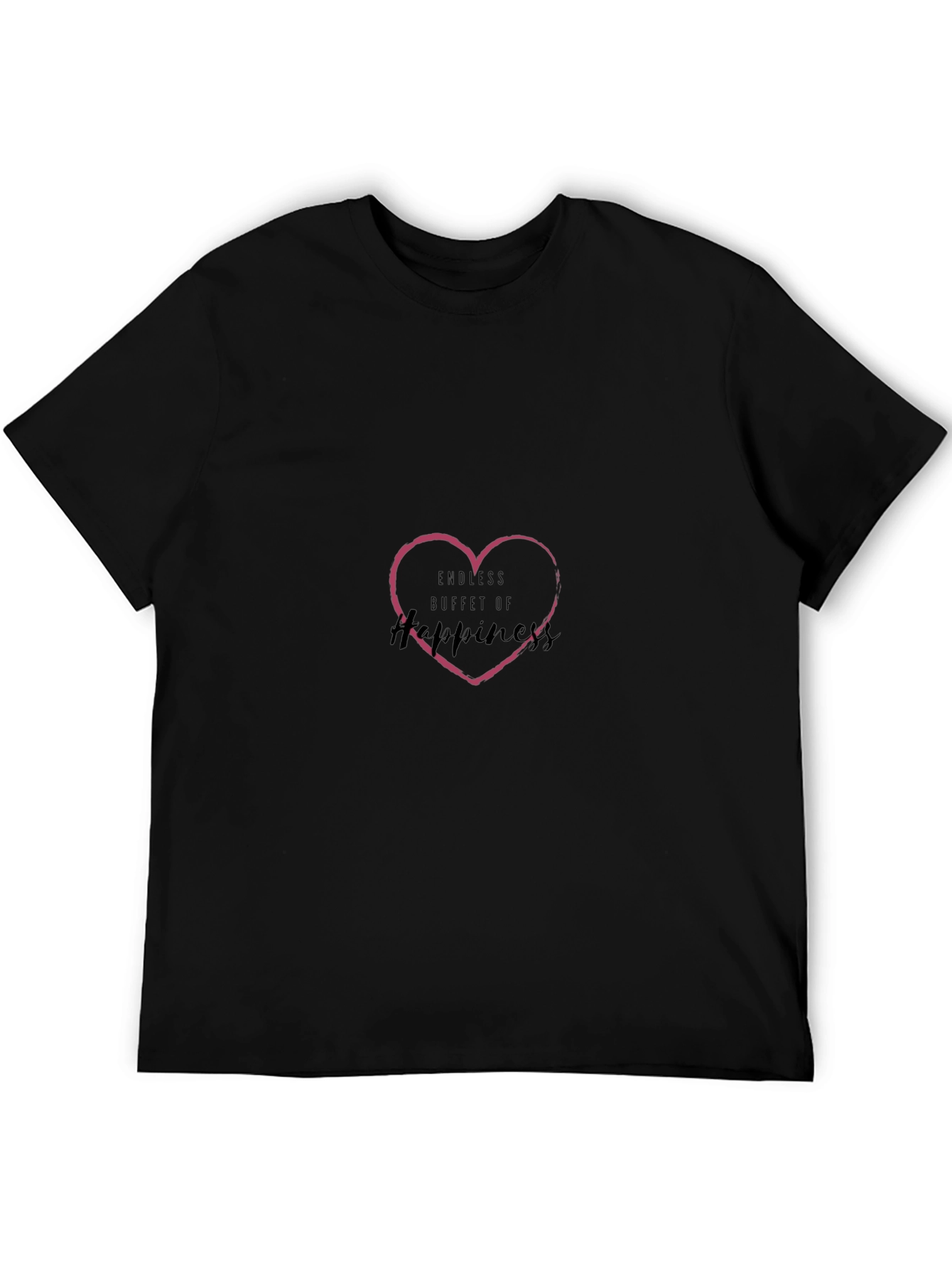 Endless Buffet of Happiness Black Tee