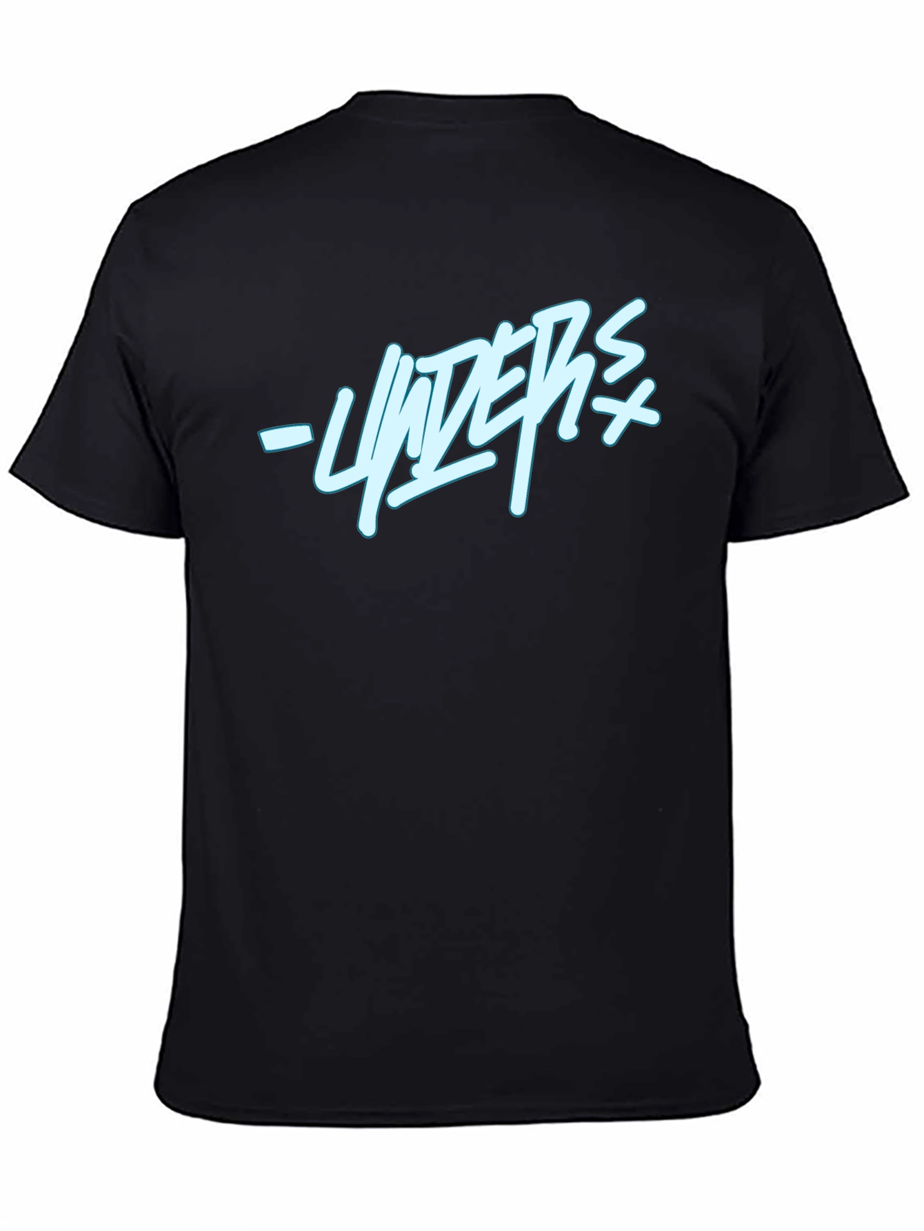 Stylish Black T-Shirt with Graphic Print