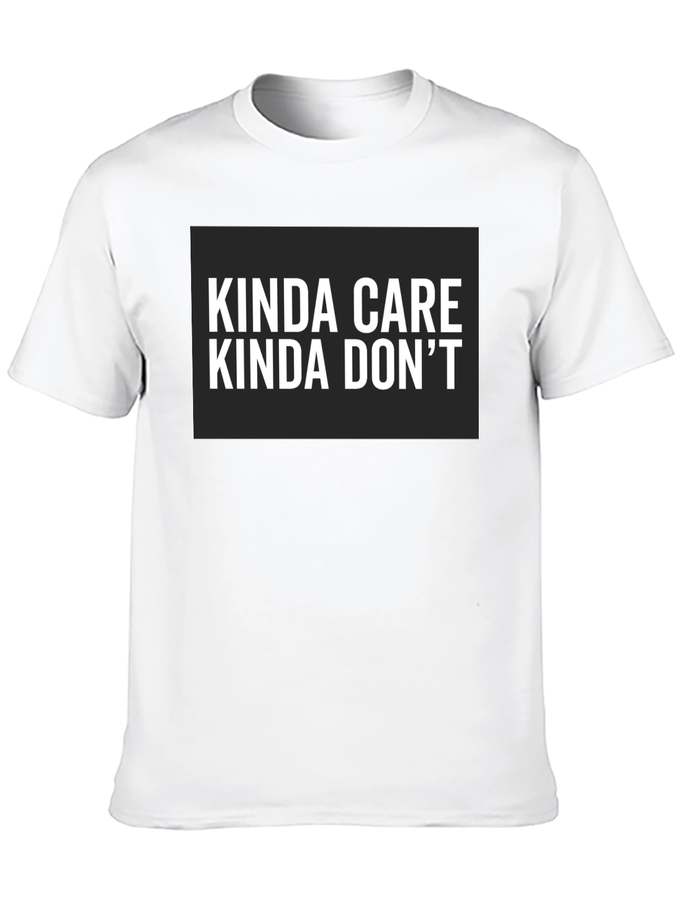 Kinda Care Kinda Dont Graphic Tee