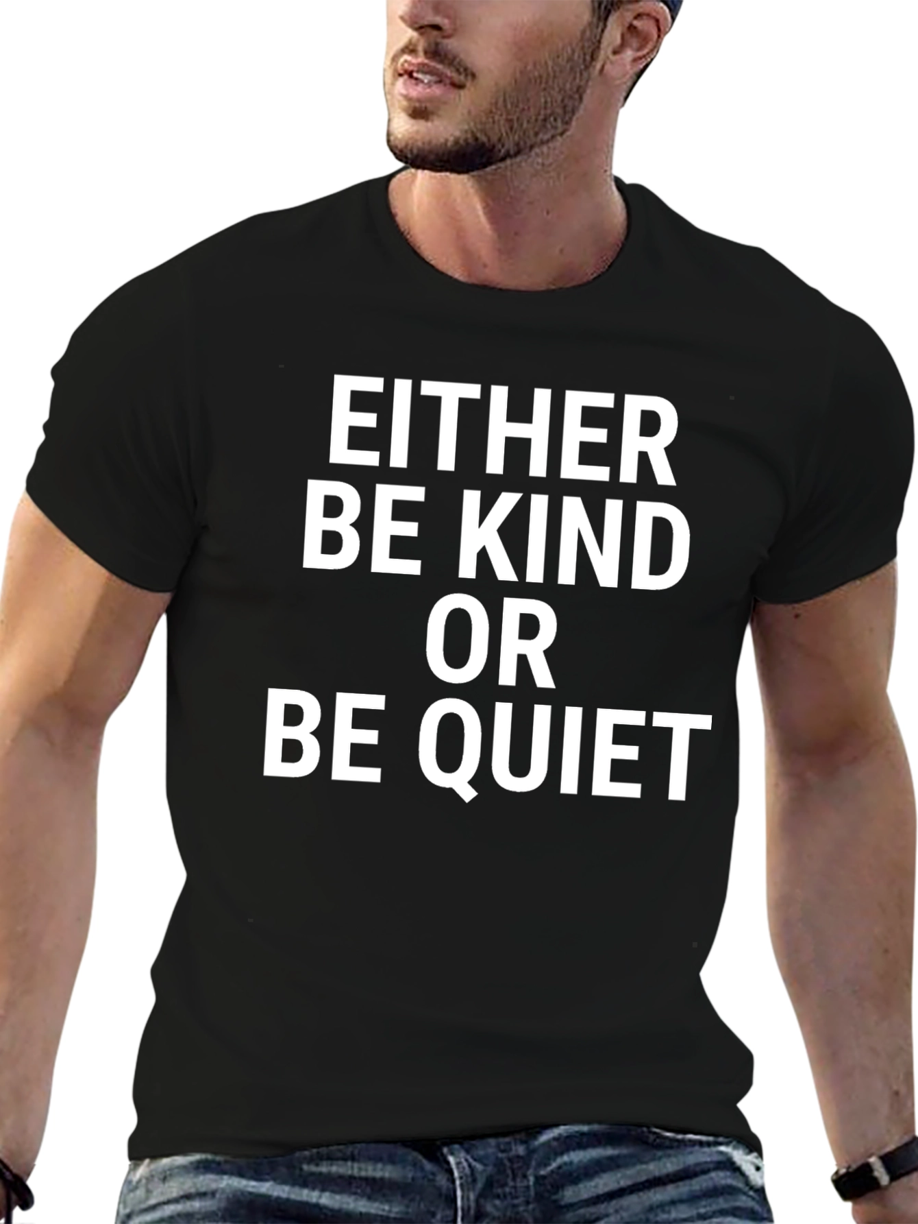 Kind or Quiet Graphic Tee - Casual Wear