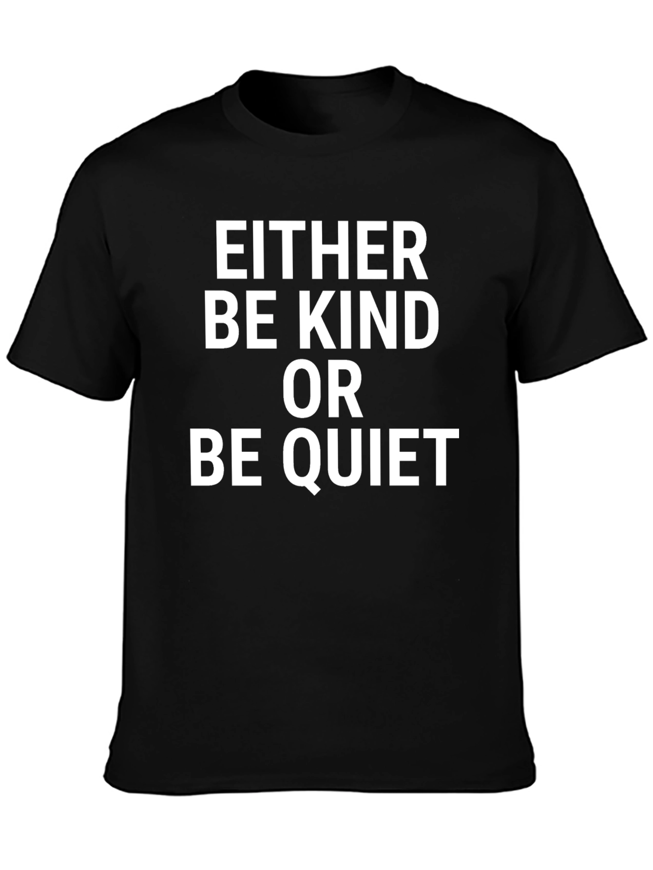 Kind or Quiet Graphic Tee - Casual Wear