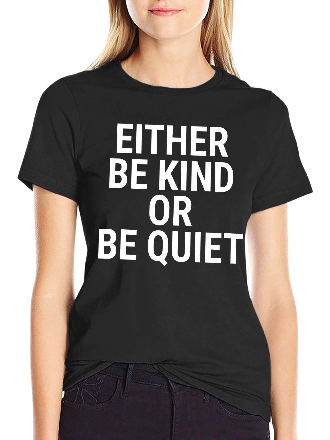Kind or Quiet Graphic Tee - Casual Wear