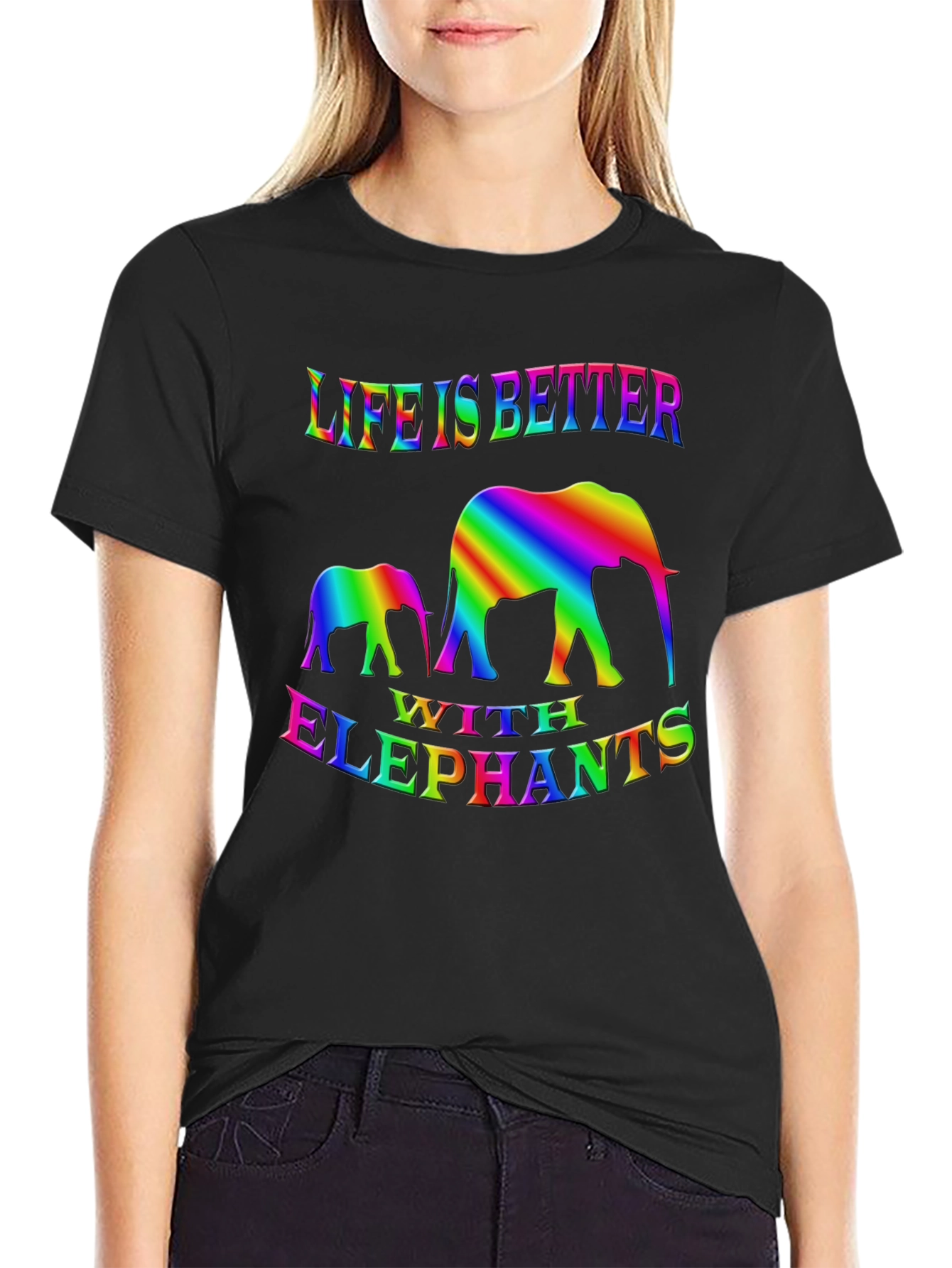Life Is Better With Elephants T-Shirt