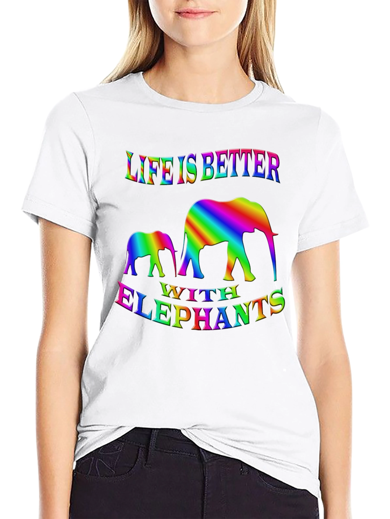 Life Is Better With Elephants T-Shirt