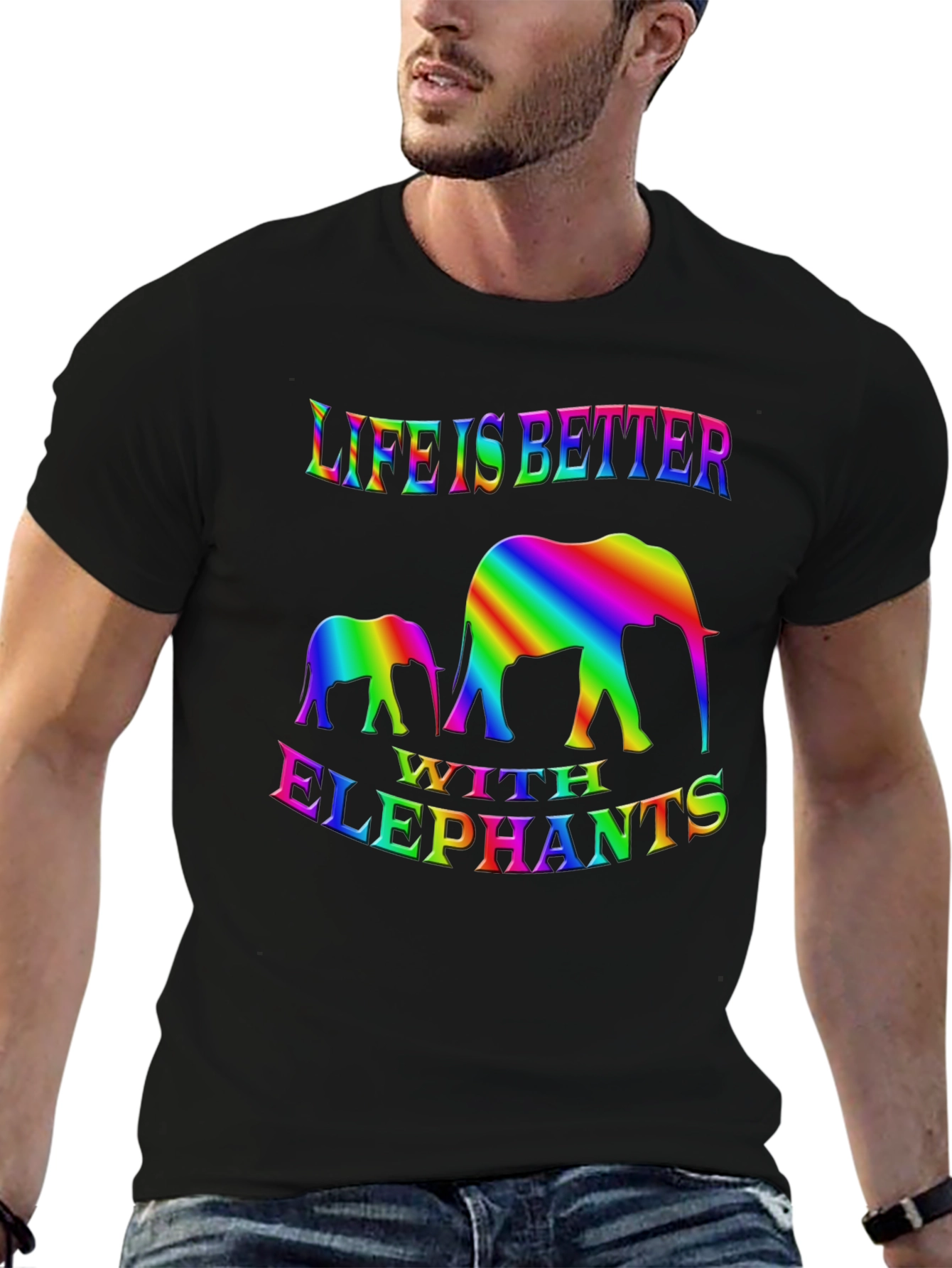 Life Is Better With Elephants T-Shirt