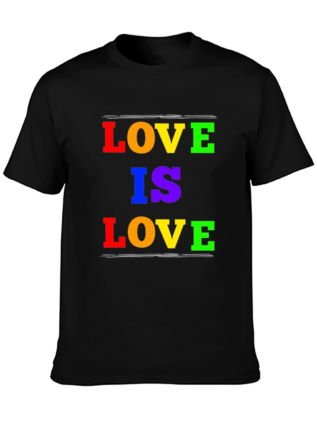 Love is Love Rainbow Pride T-Shirt