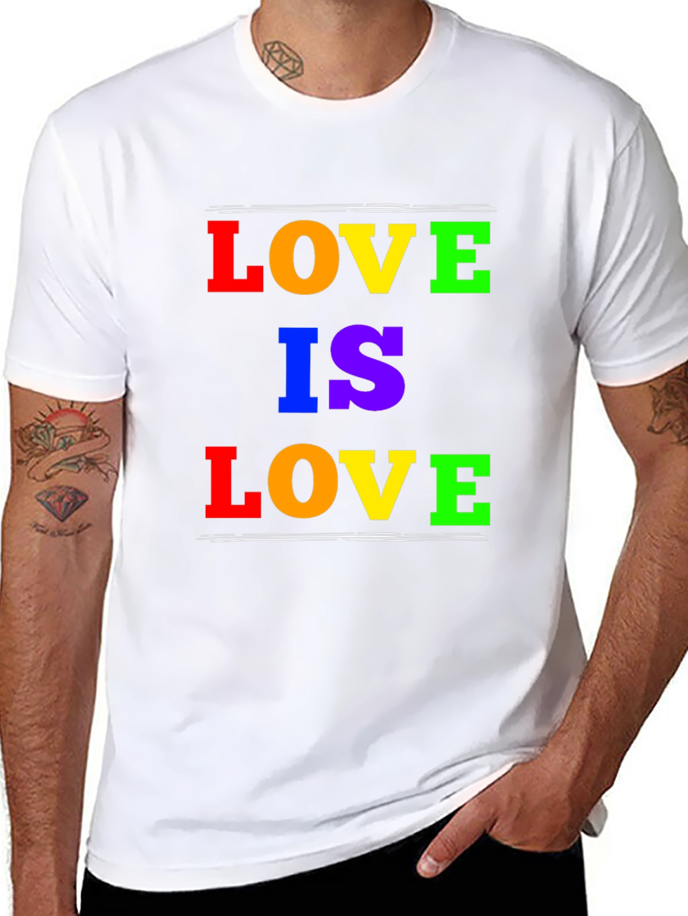 Love is Love Rainbow Pride T-Shirt