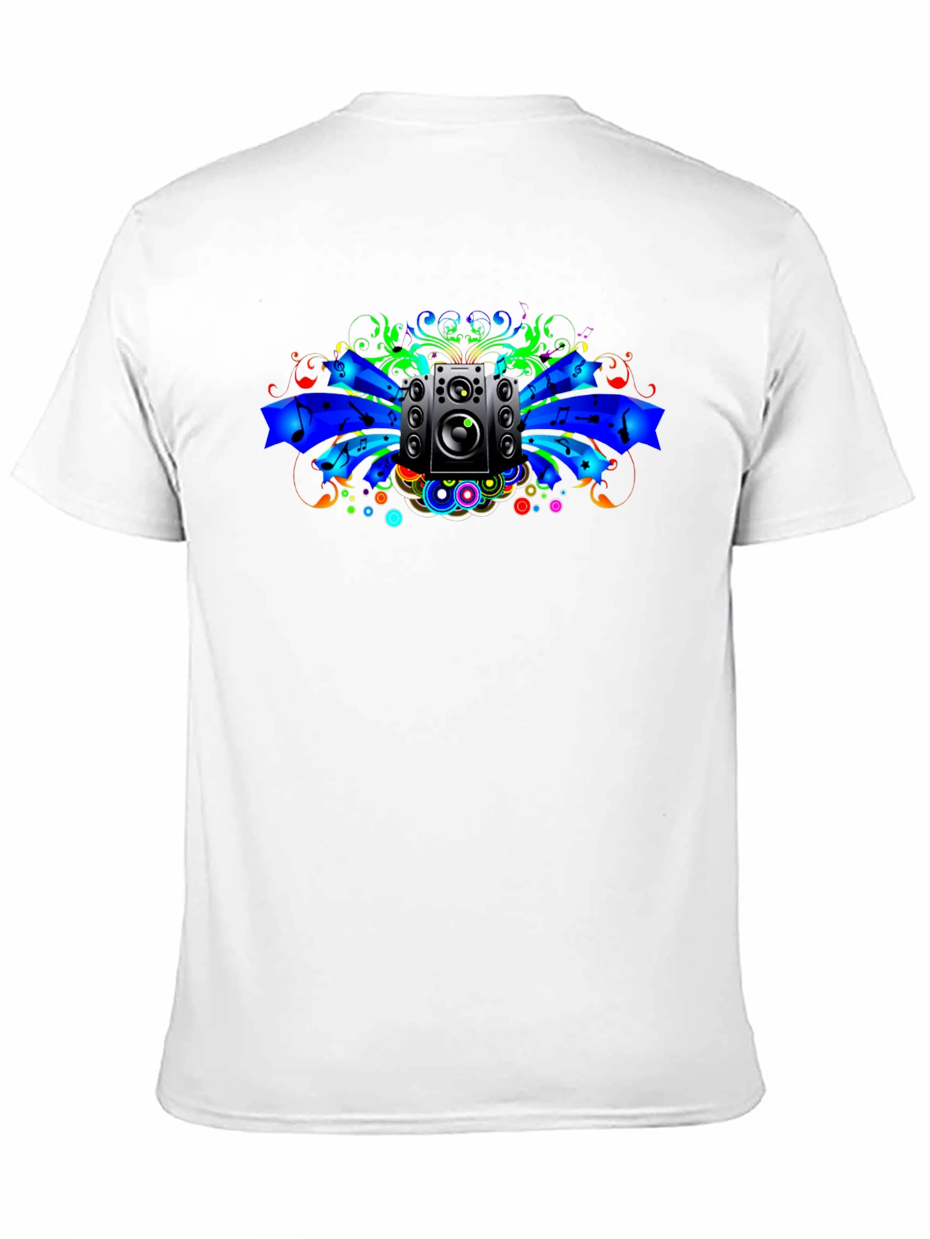 Bold Music Speaker Graphic T-Shirt