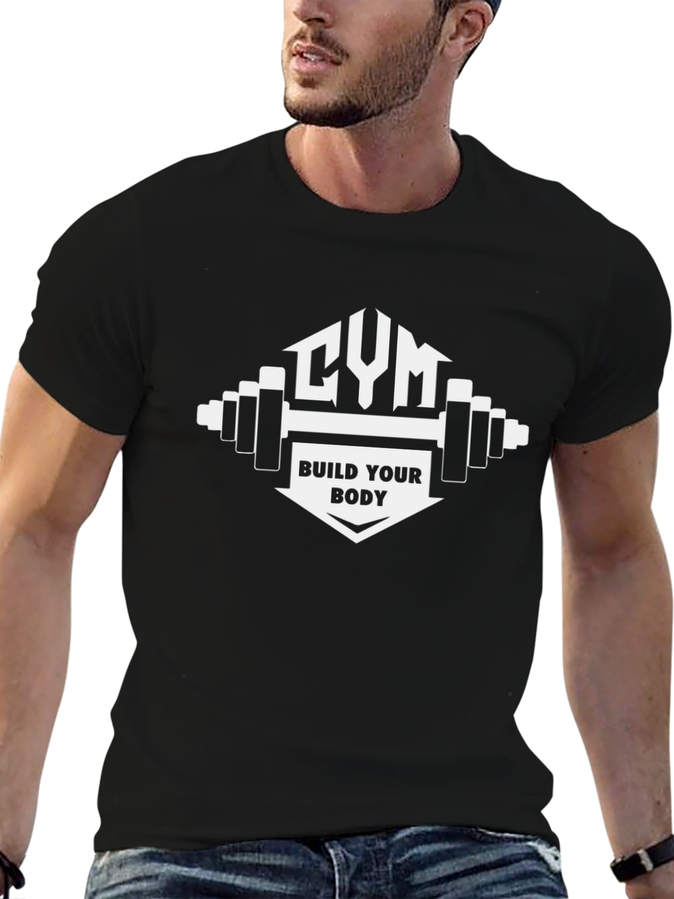 Gym Bodybuilding Graphic T-Shirt