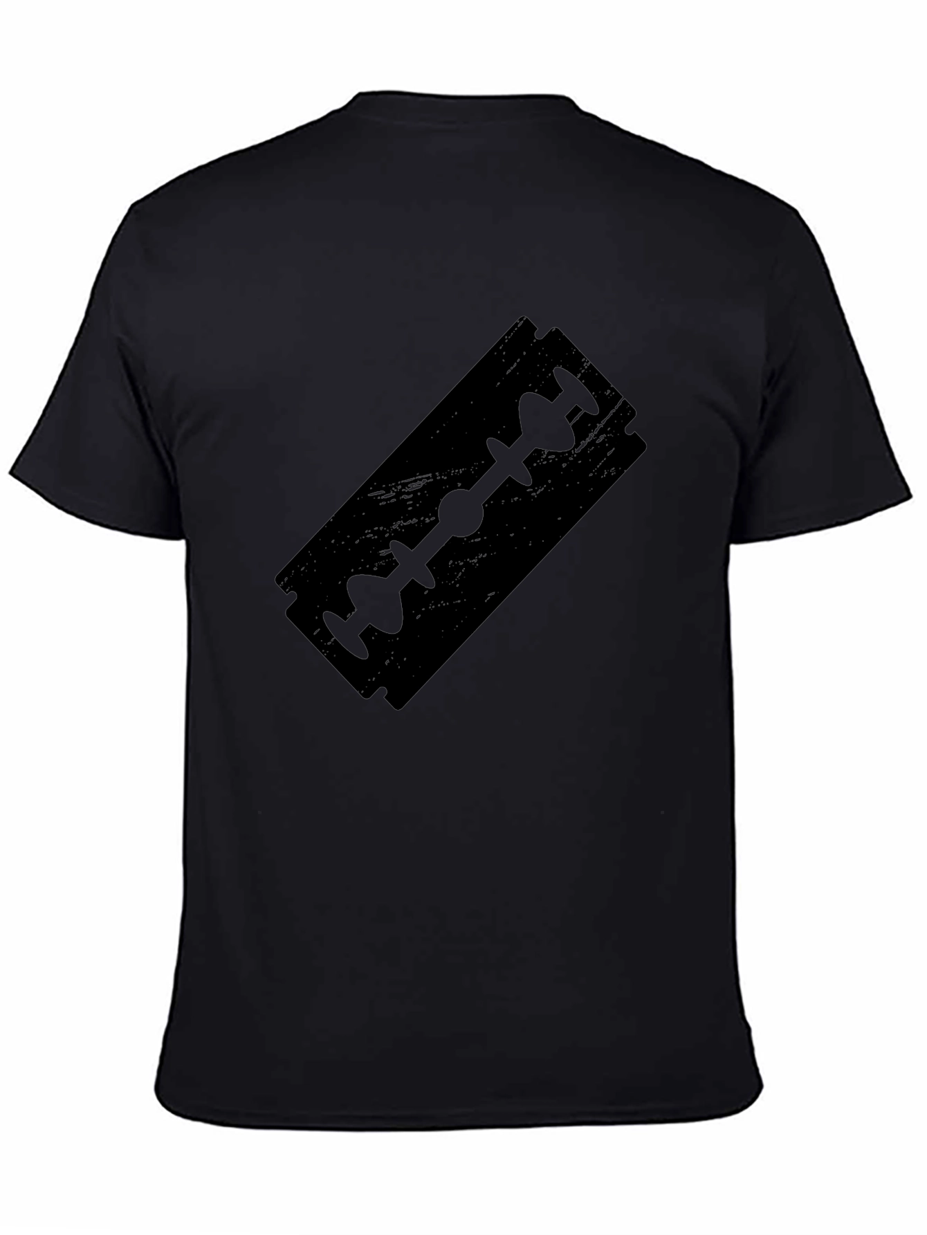 Black Razor Blade Graphic Tee