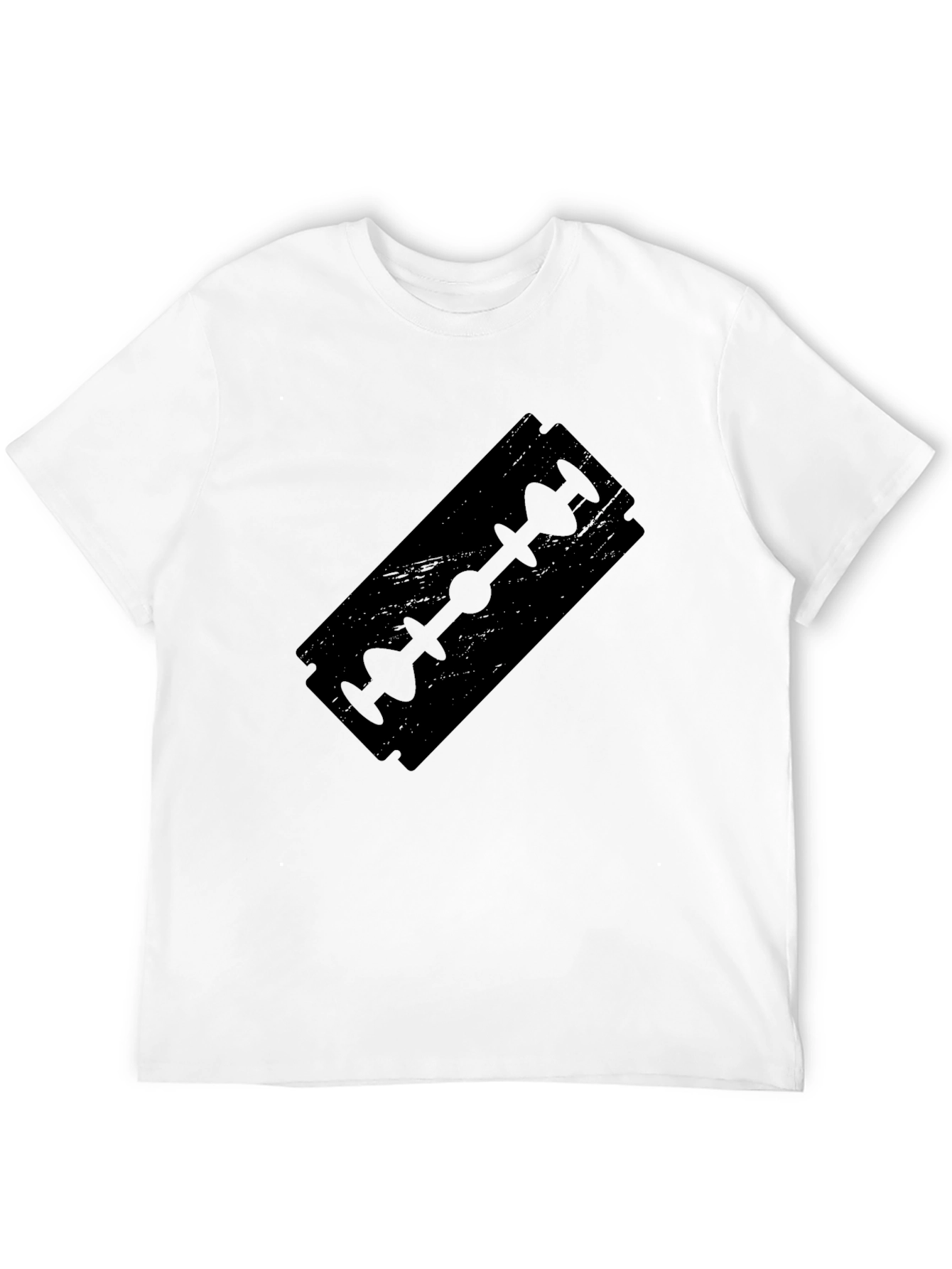 Black Razor Blade Graphic Tee