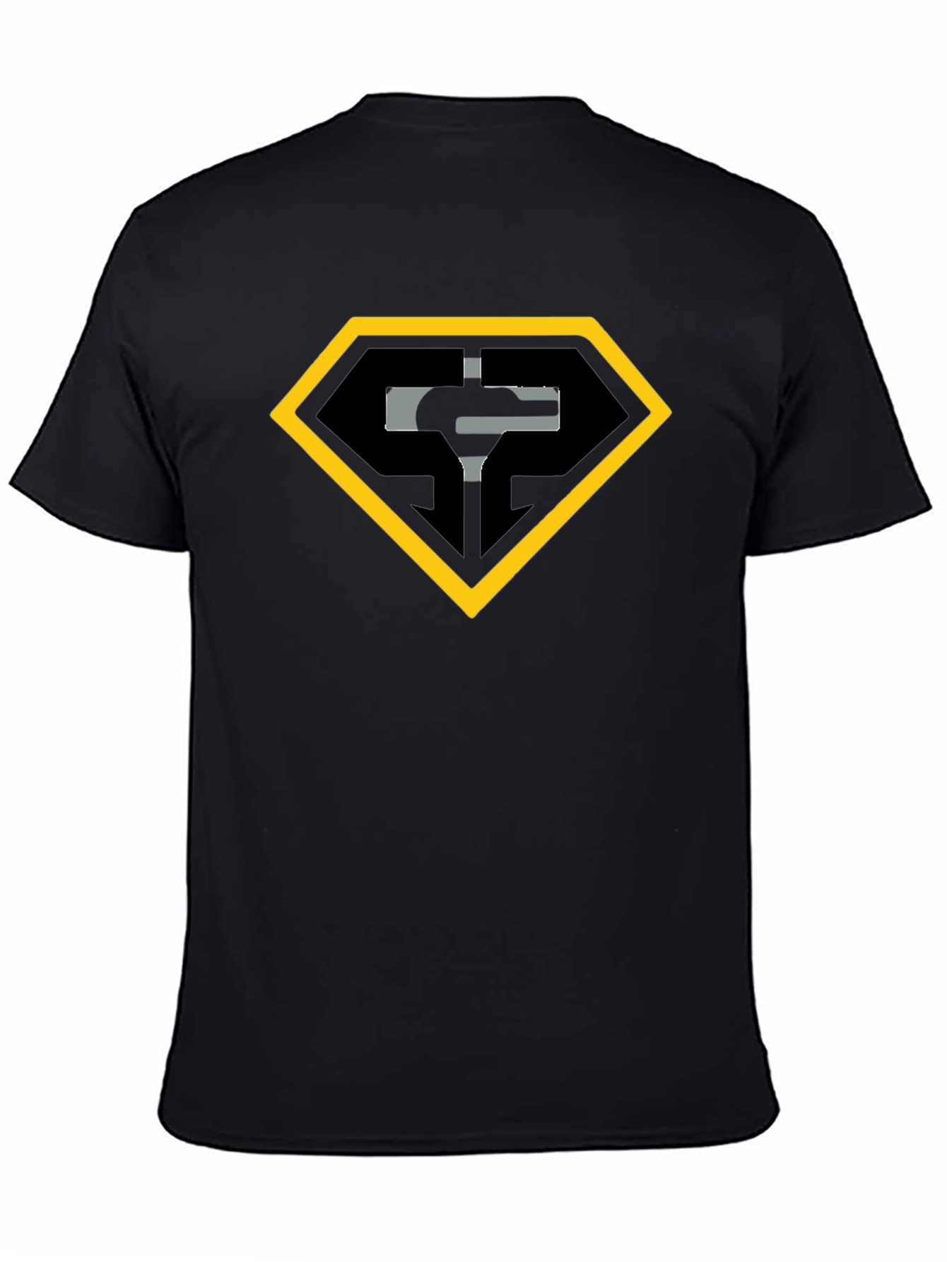 Hammer Time T-Shirt - Black Tee with Shield Graphic