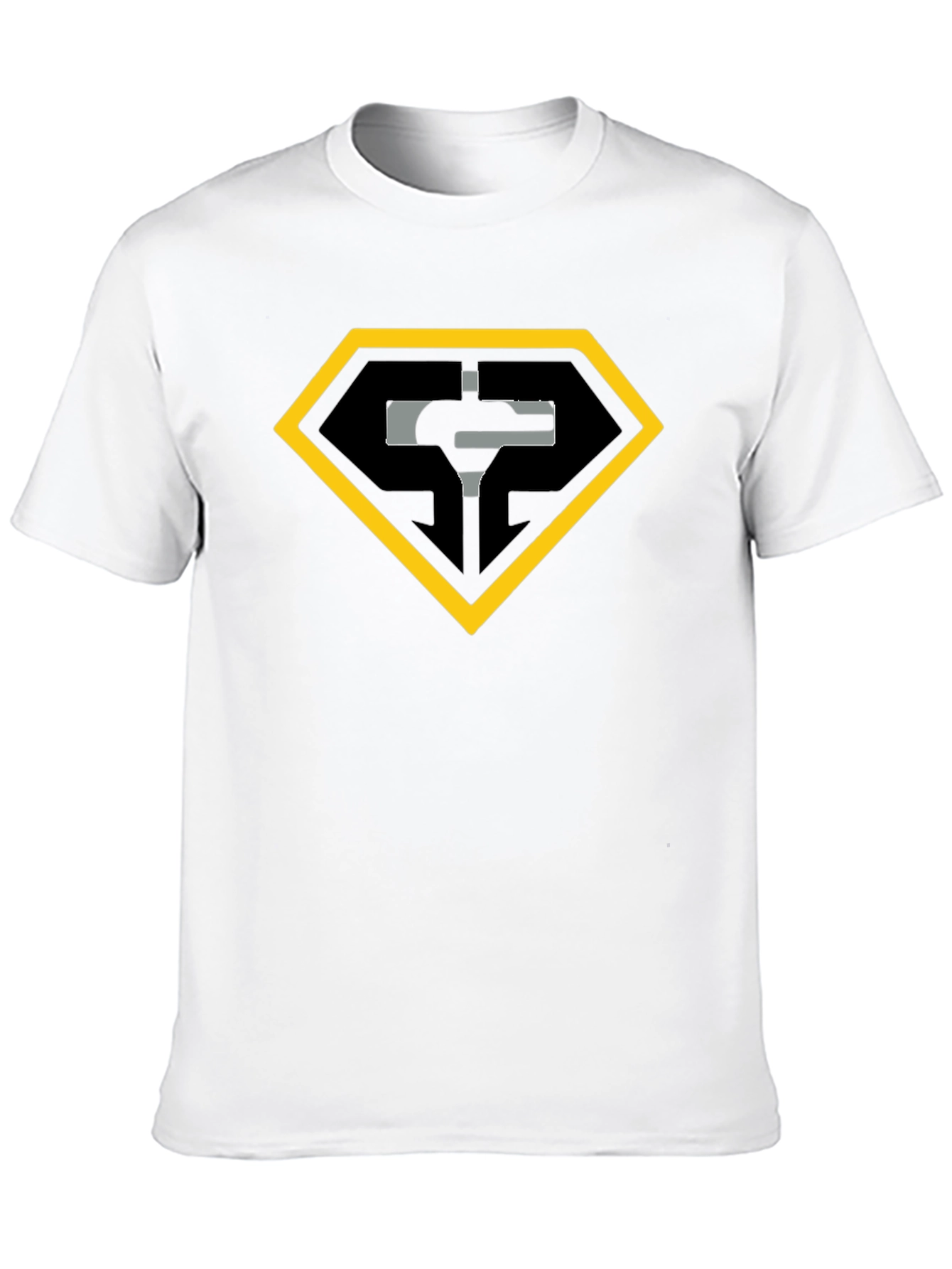 Hammer Time T-Shirt - Black Tee with Shield Graphic