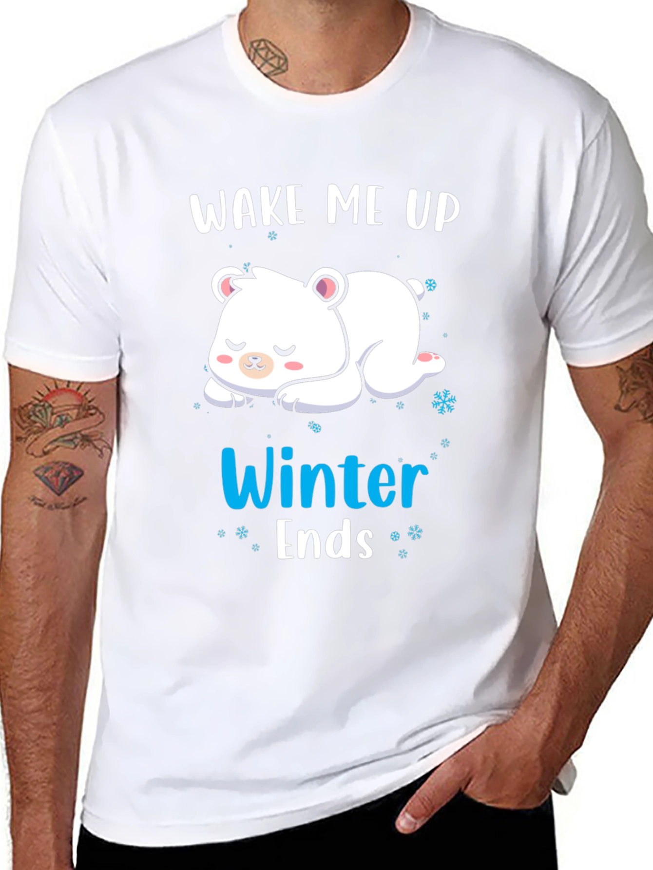 Wake Me Up When Winter Ends T-Shirt
