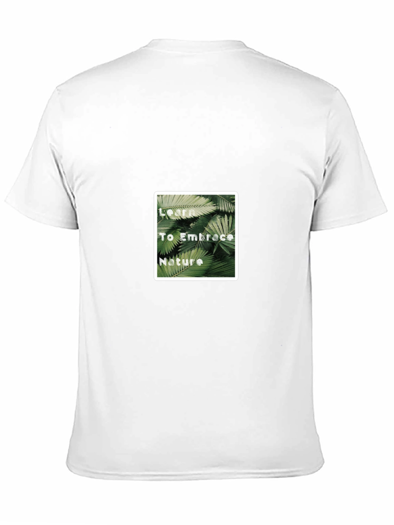 Nature Embrace Black T-Shirt