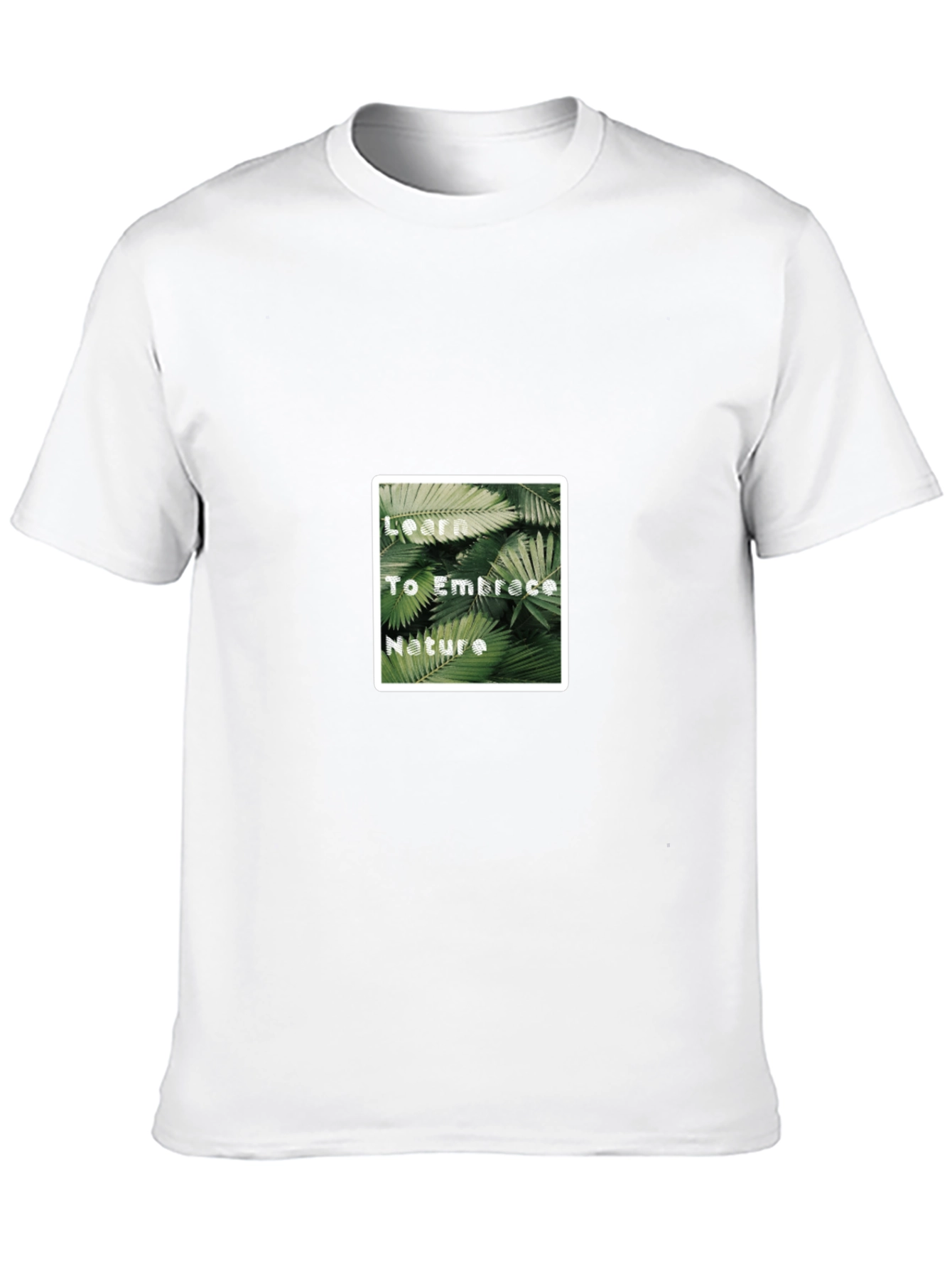 Nature Embrace Black T-Shirt