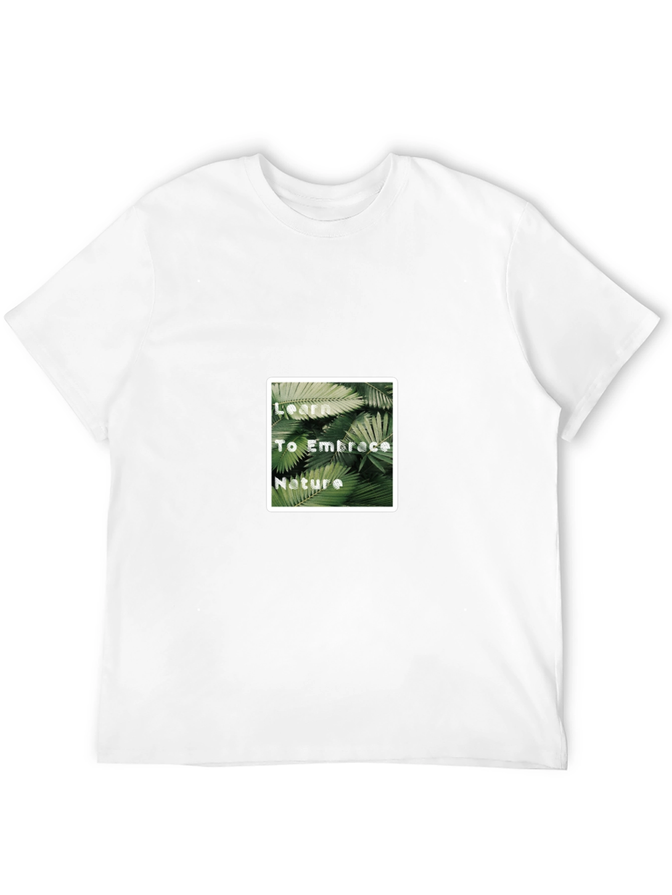 Nature Embrace Black T-Shirt