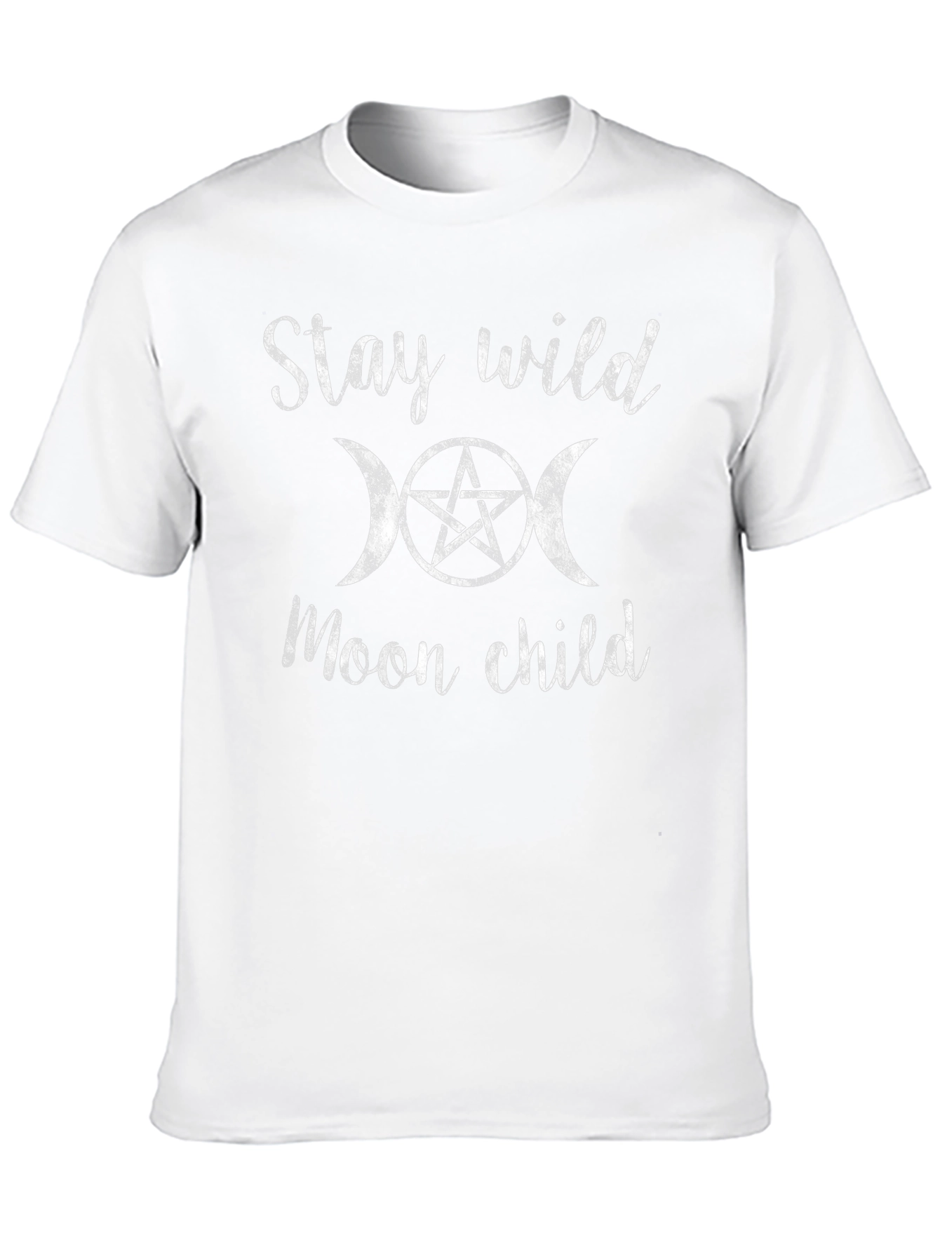 Stay Wild Moon Child Black T-Shirt