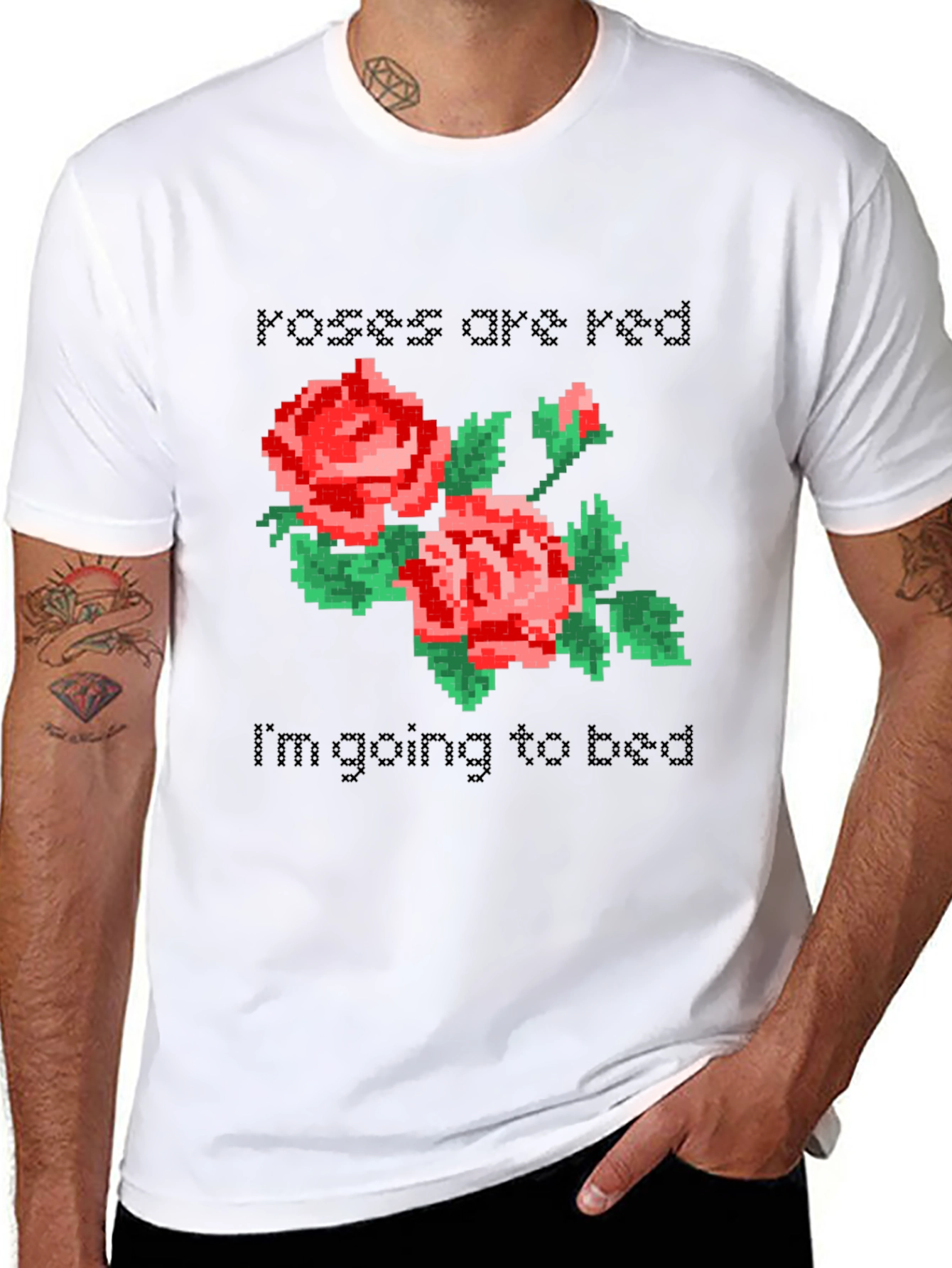Roses Are Red Sleepy T-Shirt