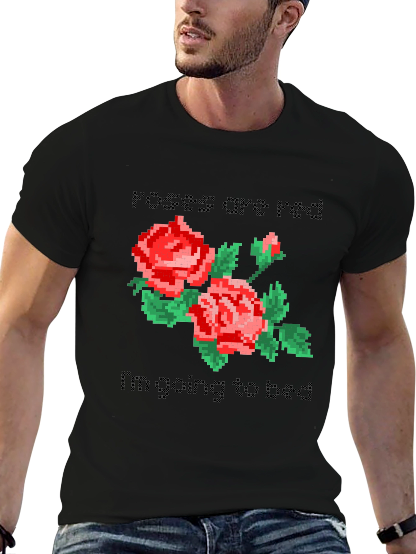 Roses Are Red Sleepy T-Shirt