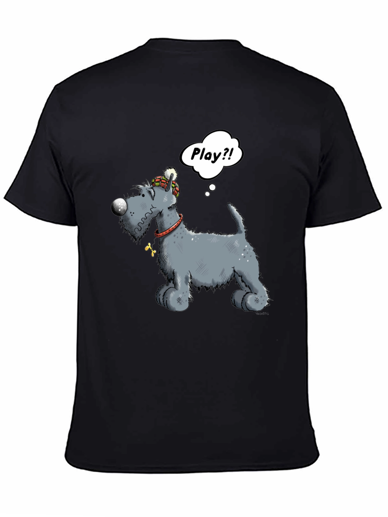 Playful Pup Graphic Tee