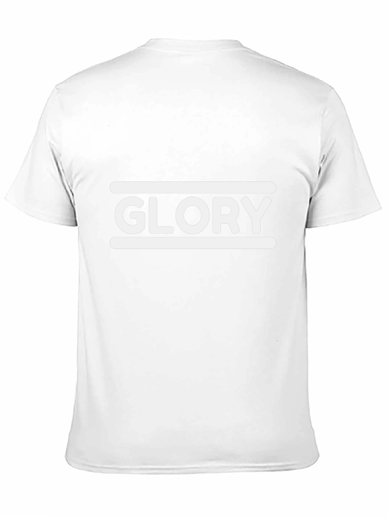 Mens Glory Graphic Print Black T-Shirt
