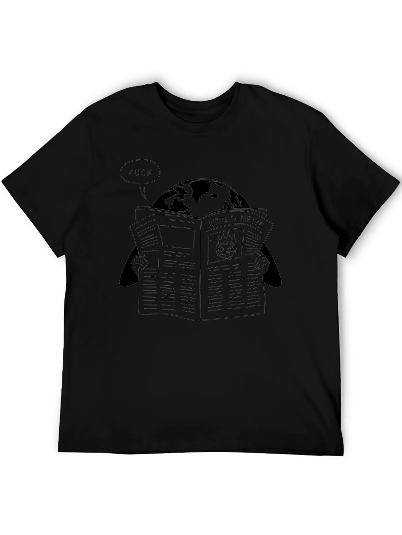 World News T-Shirt - Earths Reaction