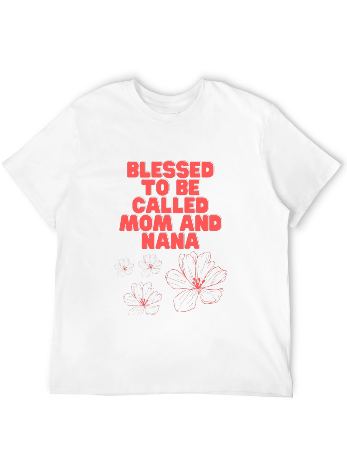 Blessed Mom and Nana Graphic T-Shirt
