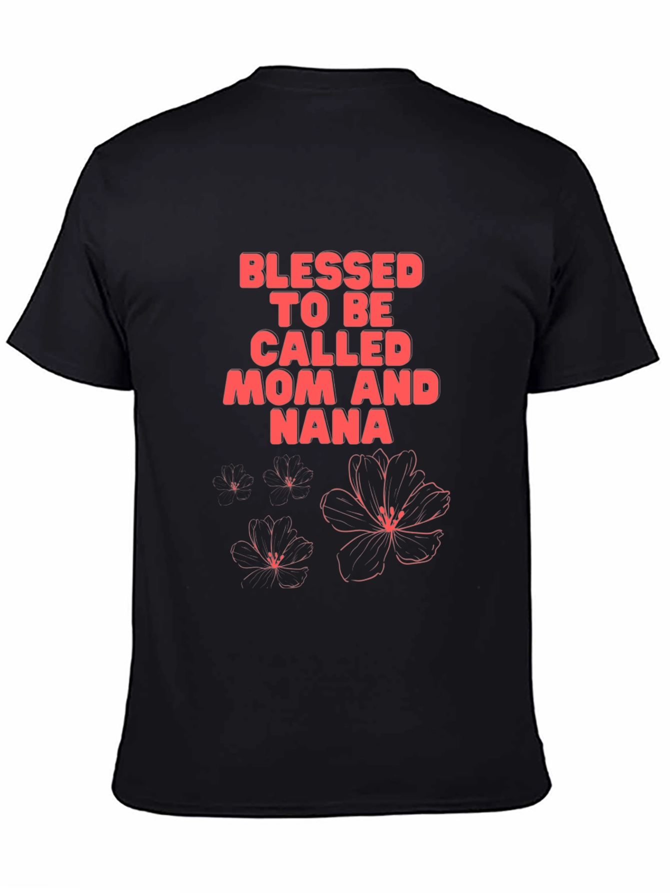Blessed Mom and Nana Graphic T-Shirt