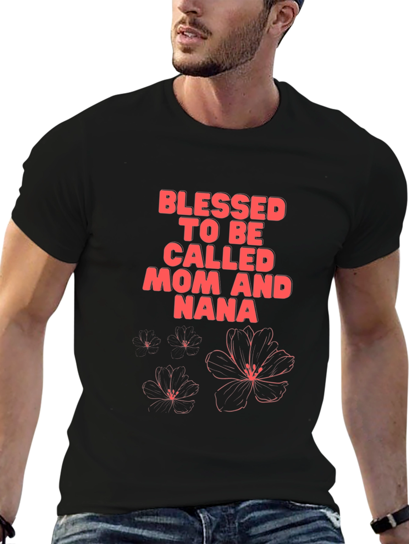 Blessed Mom and Nana Graphic T-Shirt