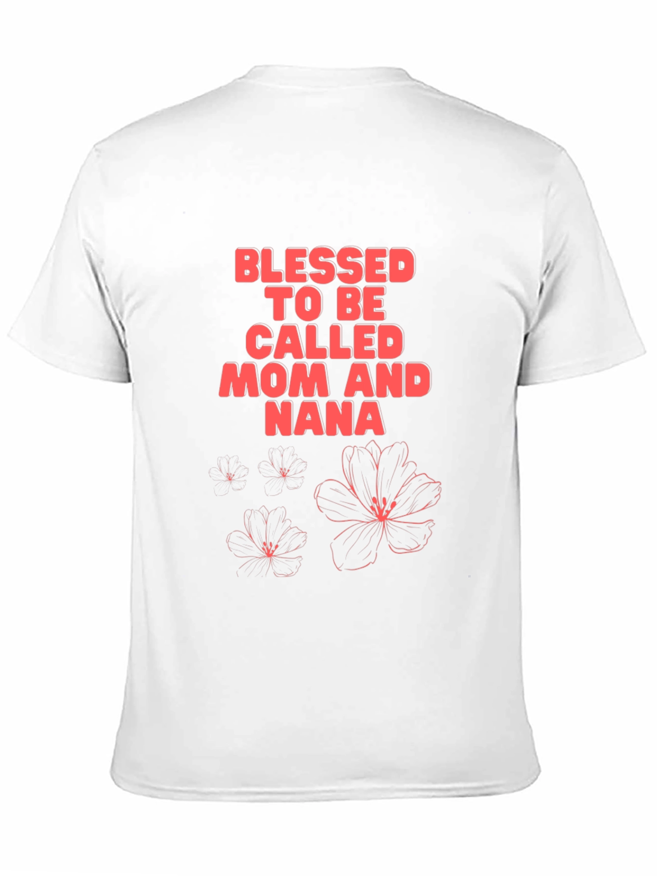 Blessed Mom and Nana Graphic T-Shirt