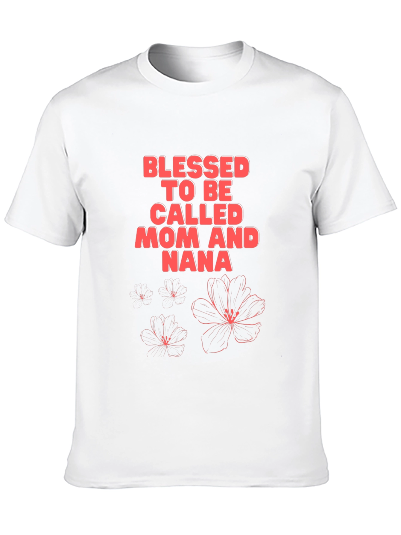 Blessed Mom and Nana Graphic T-Shirt